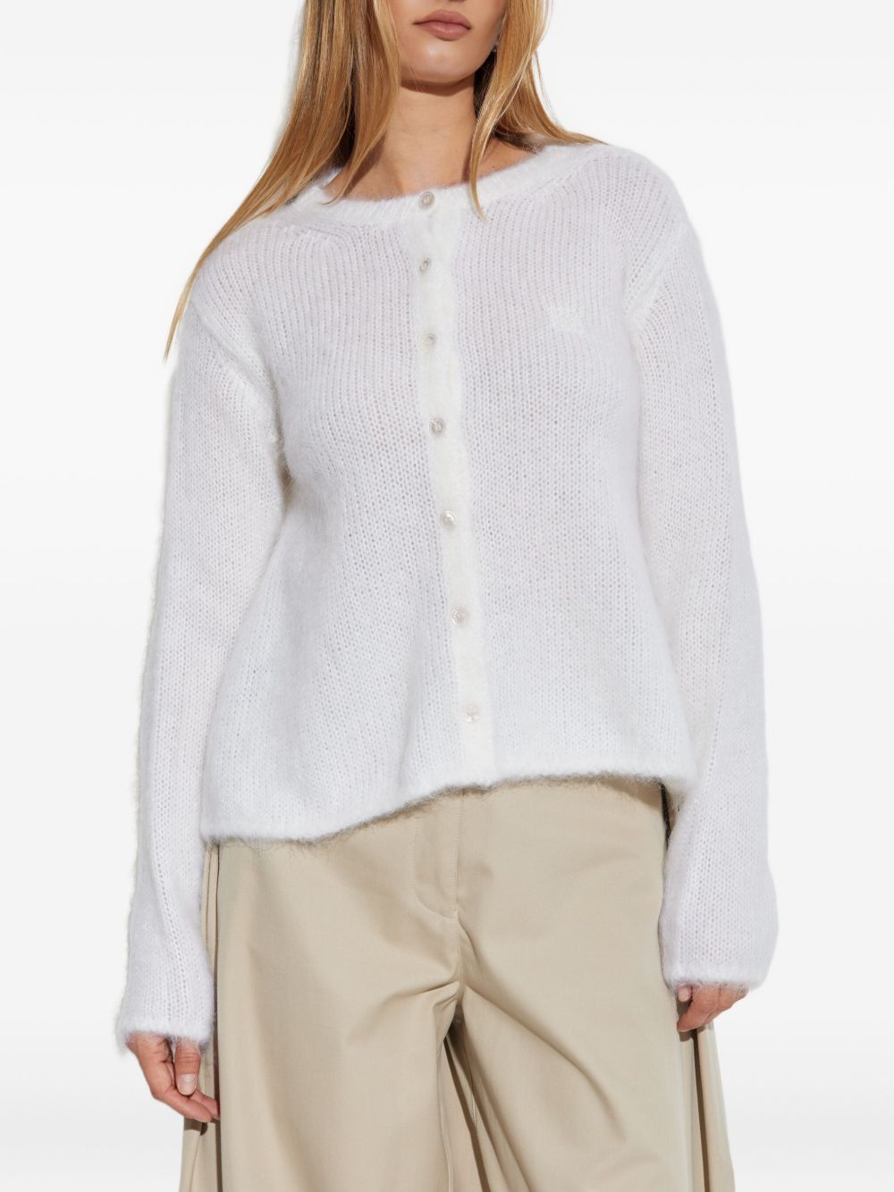 Loewe WOOL BLEND CARDIGAN Size L / US 10 / IT 46 - 3 Thumbnail