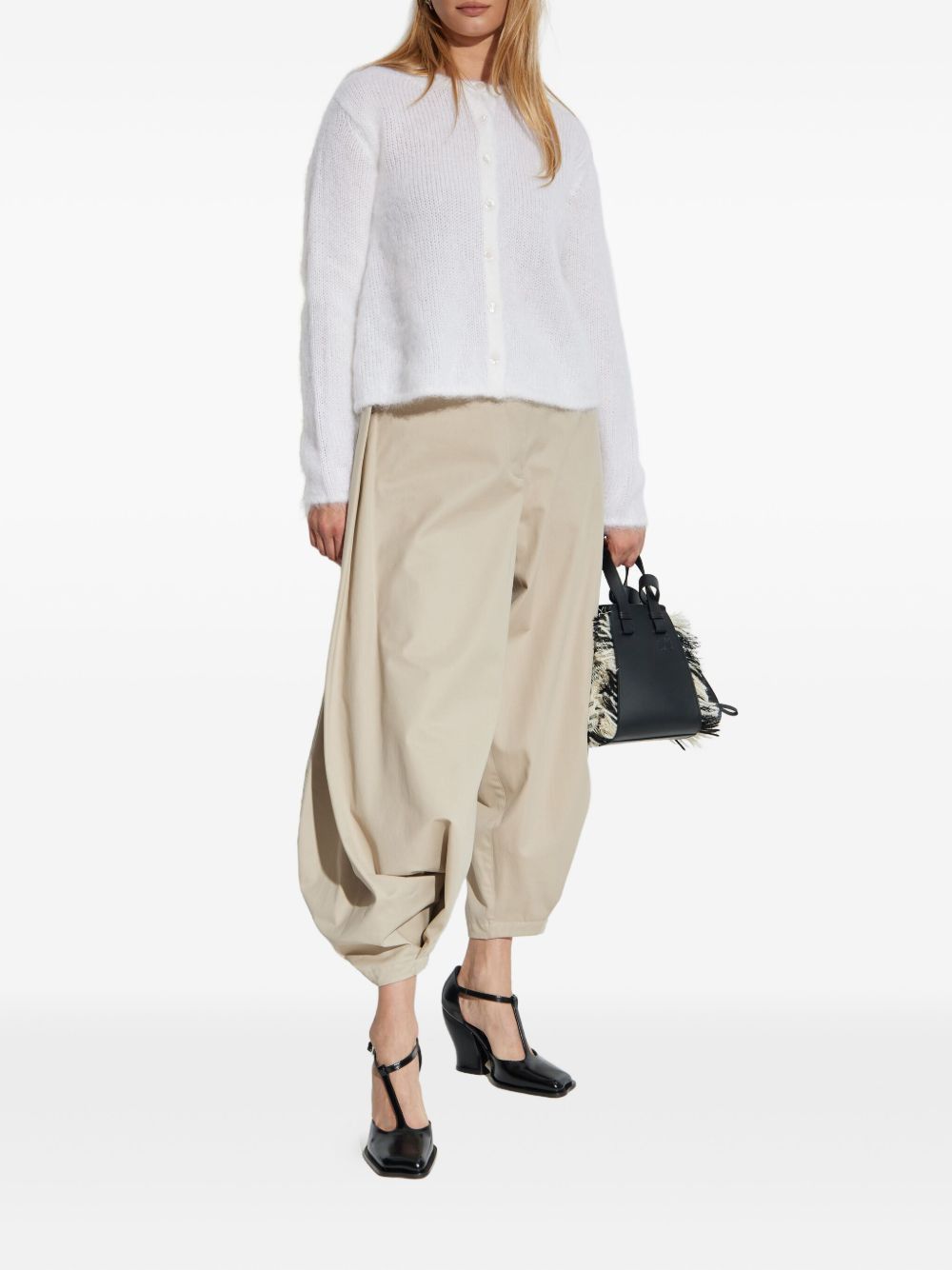 Loewe WOOL BLEND CARDIGAN Size L / US 10 / IT 46 - 2 Thumbnail