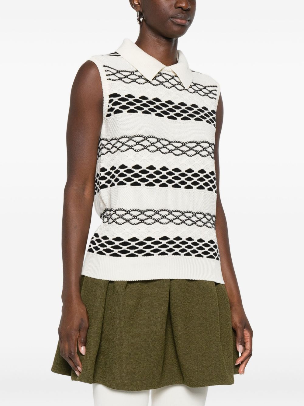 Loewe COTTON VEST Size M / US 6-8 / IT 42-44 - 3 Thumbnail