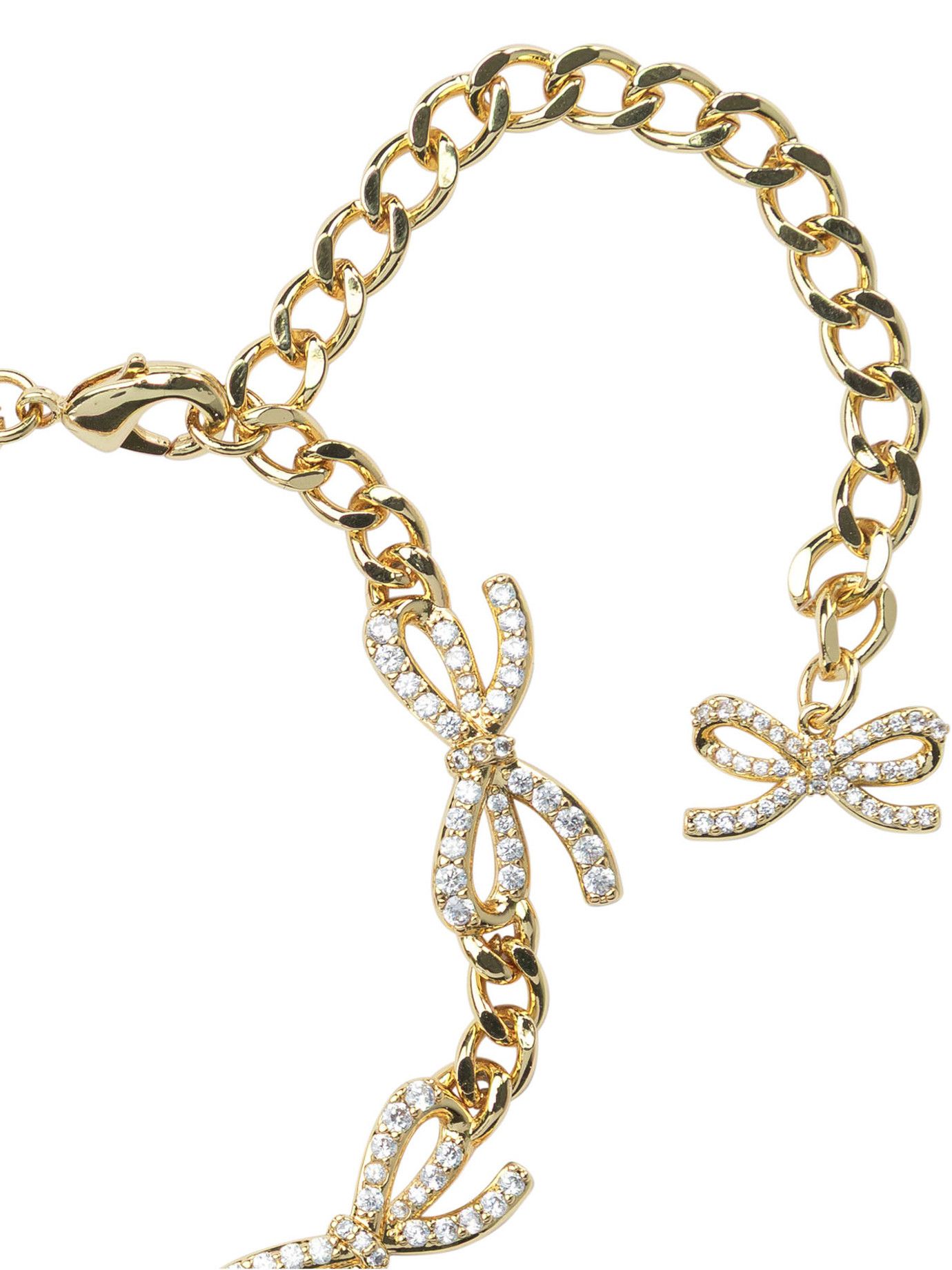 Self-Portrait Self-Portrait Crystal Bow Bracelet Women - USA Duties Paid Size ONE SIZE - 2 Thumbnail