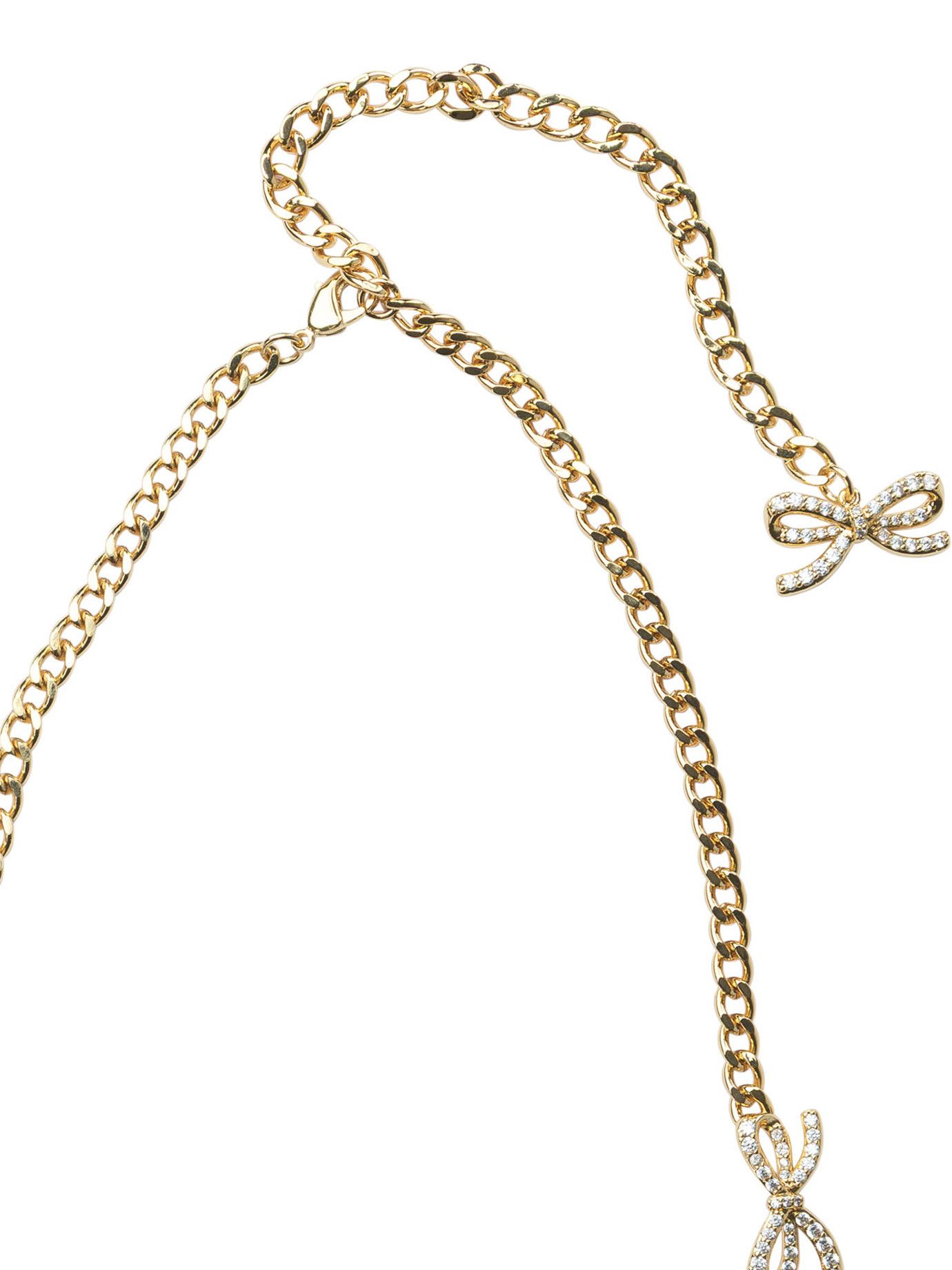 Self-Portrait Self-Portrait Necklace With Bows With Crystals Women - USA Duties Paid Size ONE SIZE - 2 Thumbnail