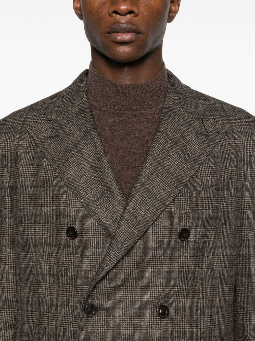 Boglioli WOOL BLEND DOUBLE-BREASTED JACKET Size US L / EU 52-54 / 3 - 4 Thumbnail