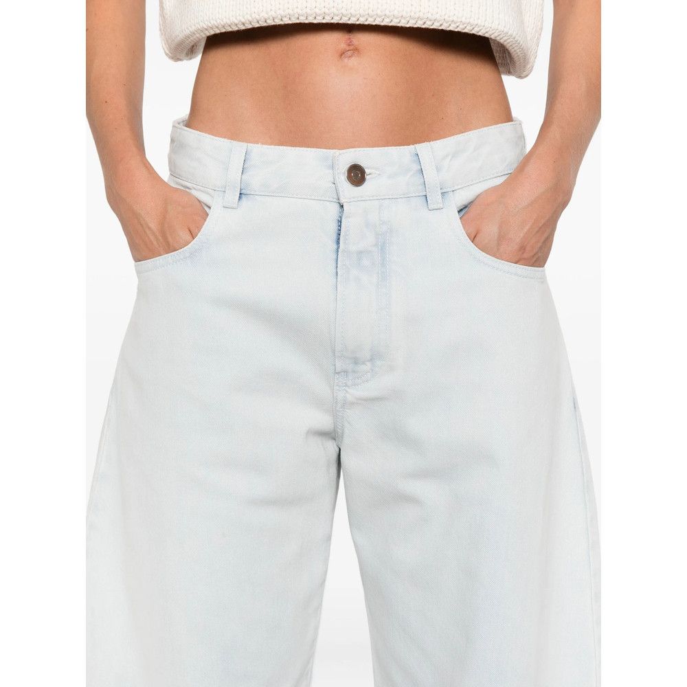 Alaia LOW ROUND DENIM JEANS Size 28" / US 6 / IT 42 - 3 Thumbnail