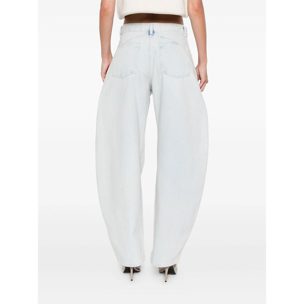 Alaia LOW ROUND DENIM JEANS Size 28" / US 6 / IT 42 - 5 Thumbnail