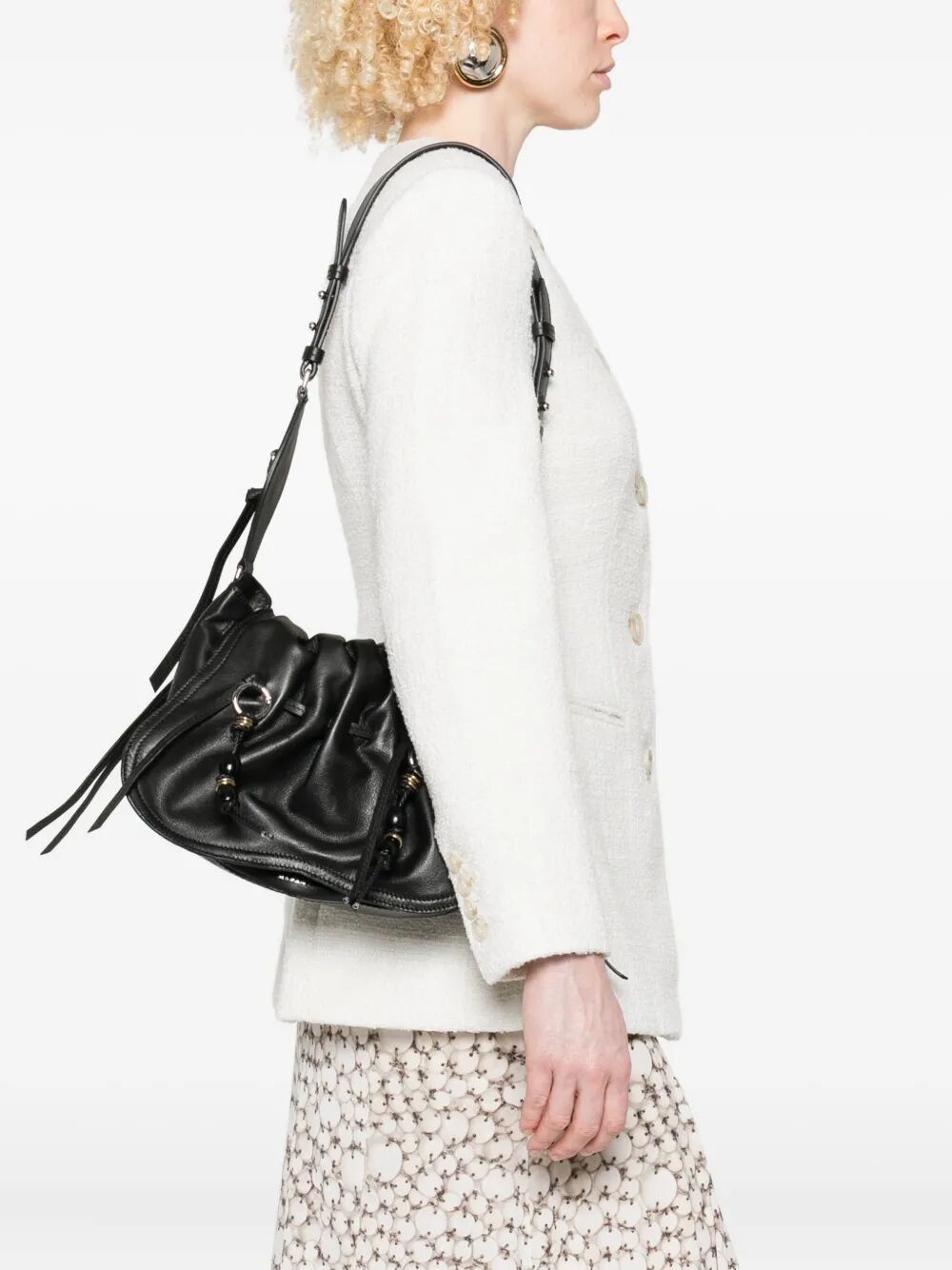 Isabel Marant Bolton Leather Shoulder Bag Size ONE SIZE - 2 Thumbnail
