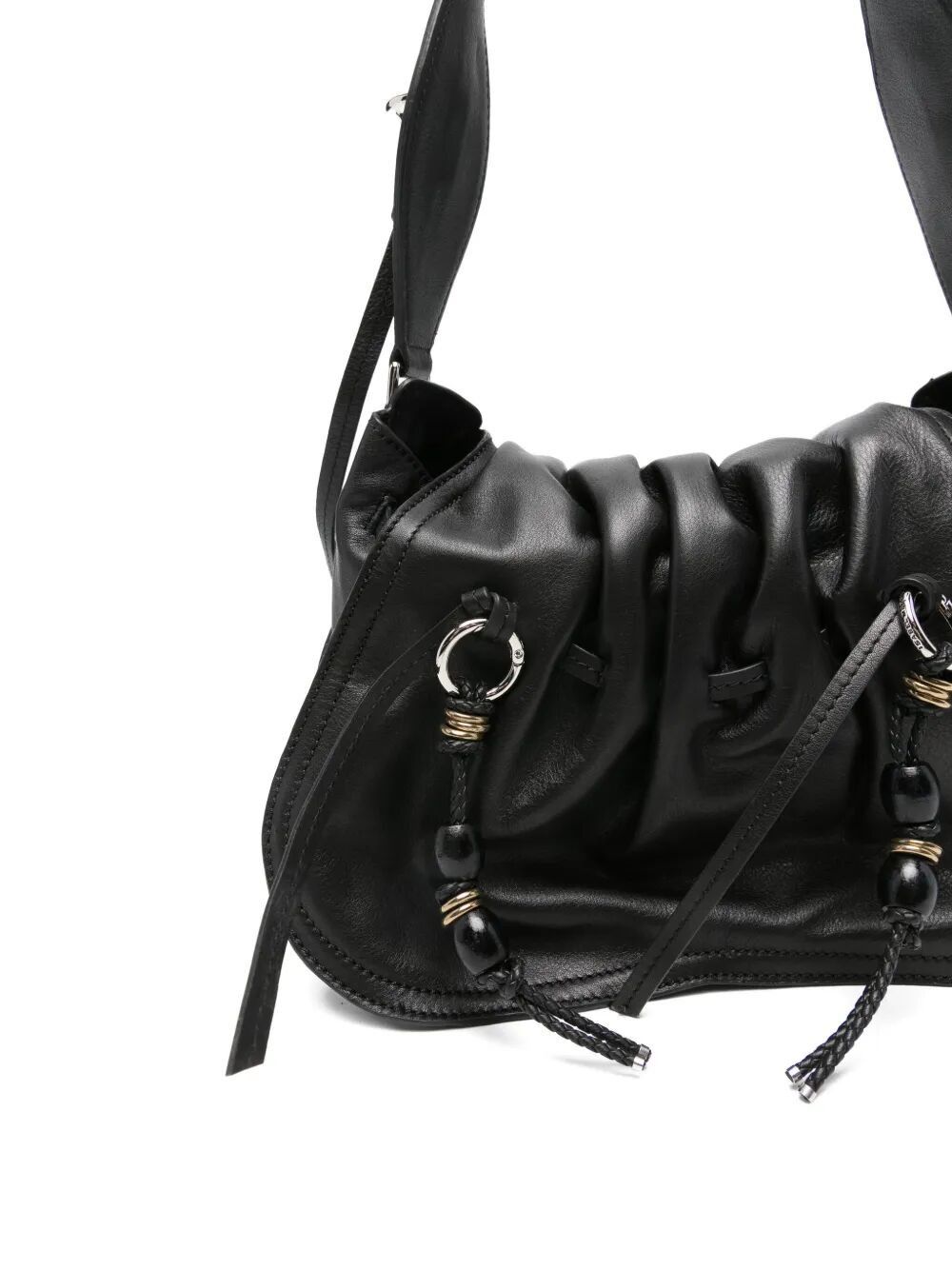 Isabel Marant Bolton Leather Shoulder Bag Size ONE SIZE - 5 Thumbnail