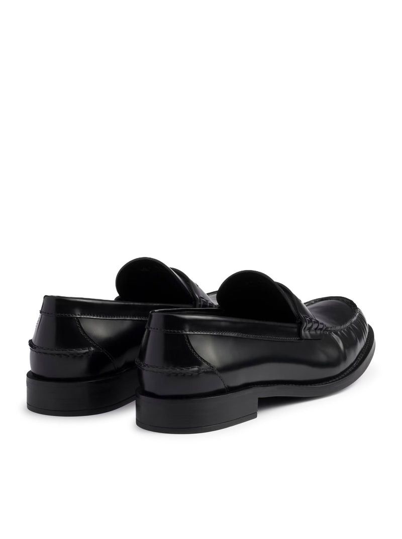 Prada BRUSHED LEATHER LOAFERS Size US 8 / IT 38 - 3 Thumbnail
