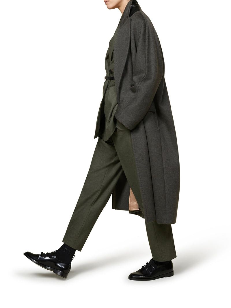Max Mara ANGUS OVERCOAT IN CASHMERE, ALPACA AND WOOL Size M / US 6-8 / IT 42-44 - 4 Thumbnail