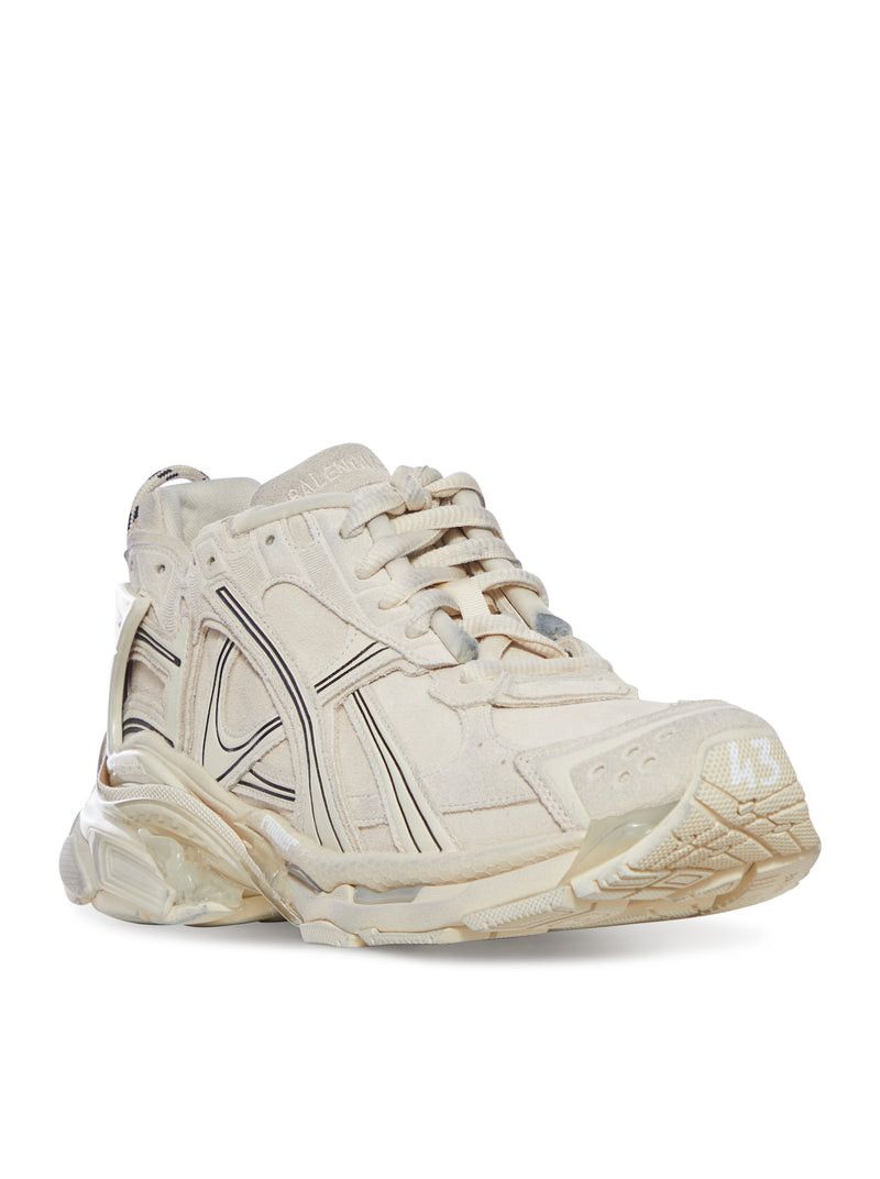 Balenciaga SUEDE RUNNER SNEAKERS Size US 7 / EU 40 - 2 Thumbnail