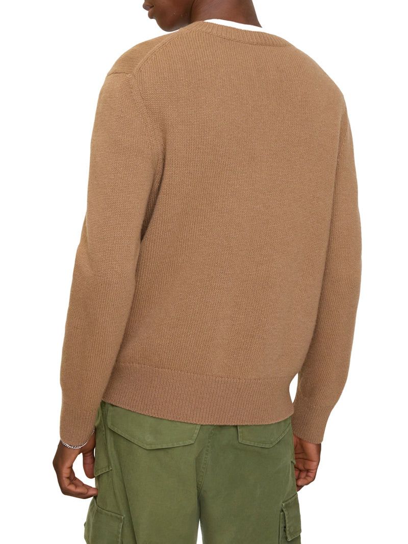 Burberry WOOL AND CASHMERE PULLOVER WITH EKD Size US L / EU 52-54 / 3 - 3 Thumbnail