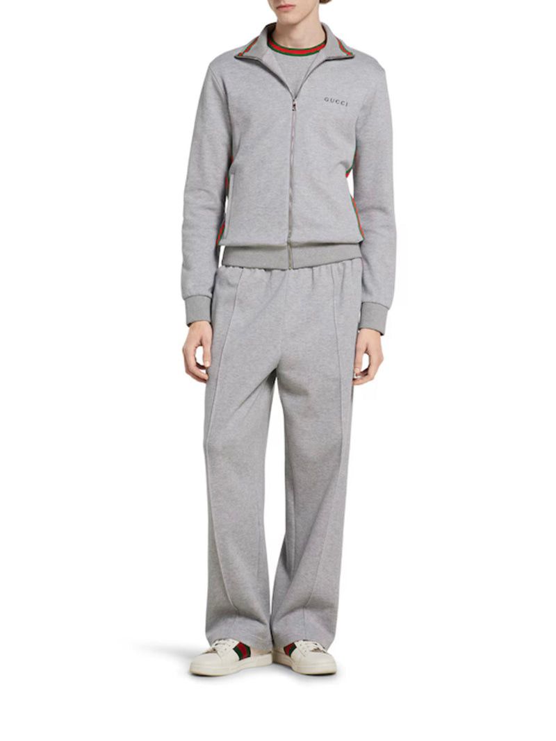 Gucci DOUBLE COTTON PIQUET JACKET WITH ZIP Size US M / EU 48-50 / 2 - 2 Thumbnail