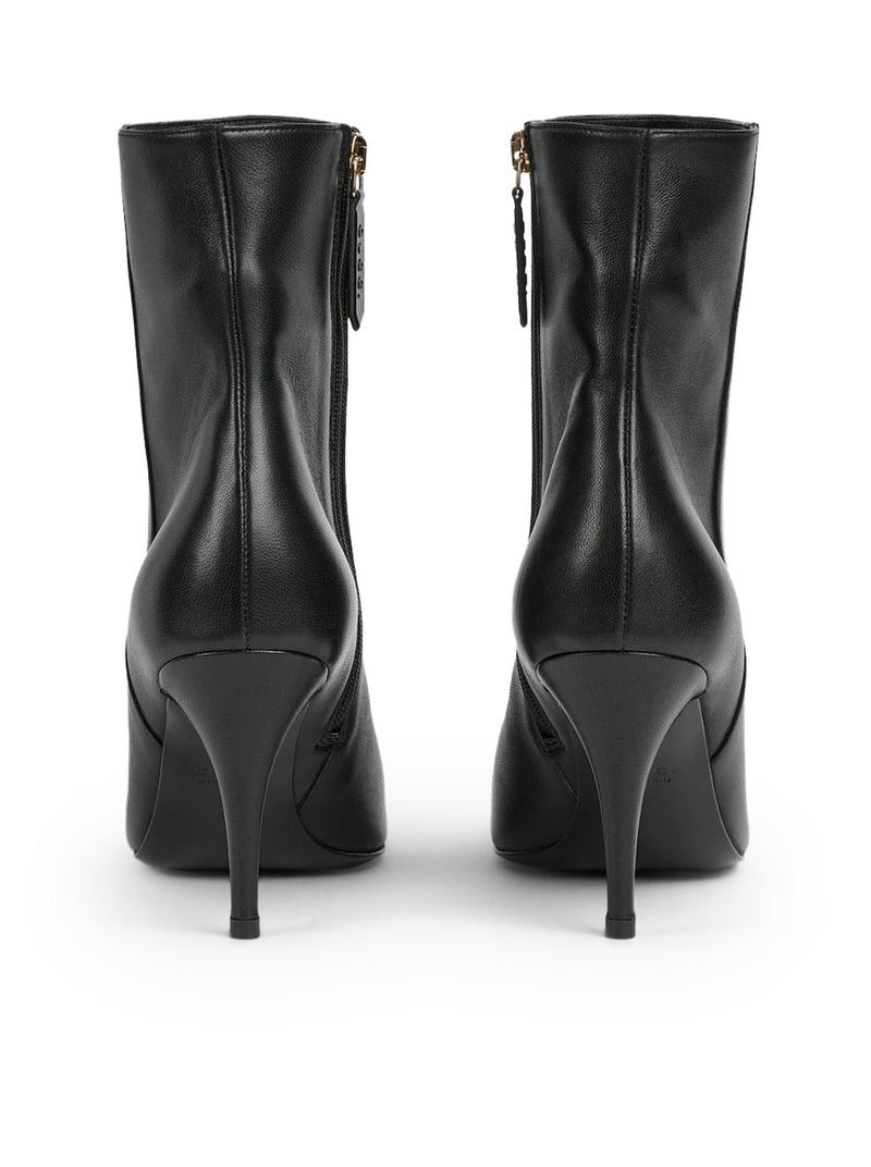 Gucci LEATHER ANKLE BOOTS WITH HORSEPIECE Size US 6 / IT 36 - 3 Thumbnail