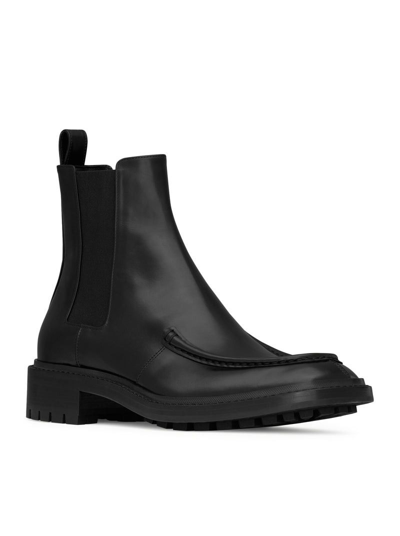 Saint Laurent Paris JOE SMOOTH LEATHER CHELSEA BOOTS Size US 8 / EU 41 - 2 Thumbnail