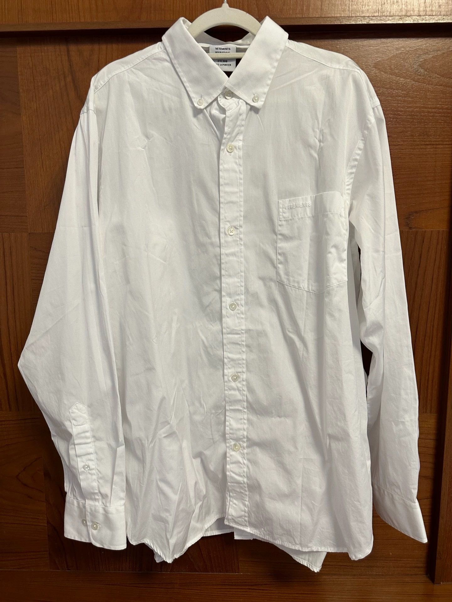 Vetements Vetements 2018 SS Reversible Shirt - dmc Size US M / EU 48-50 / 2 - 2 Thumbnail