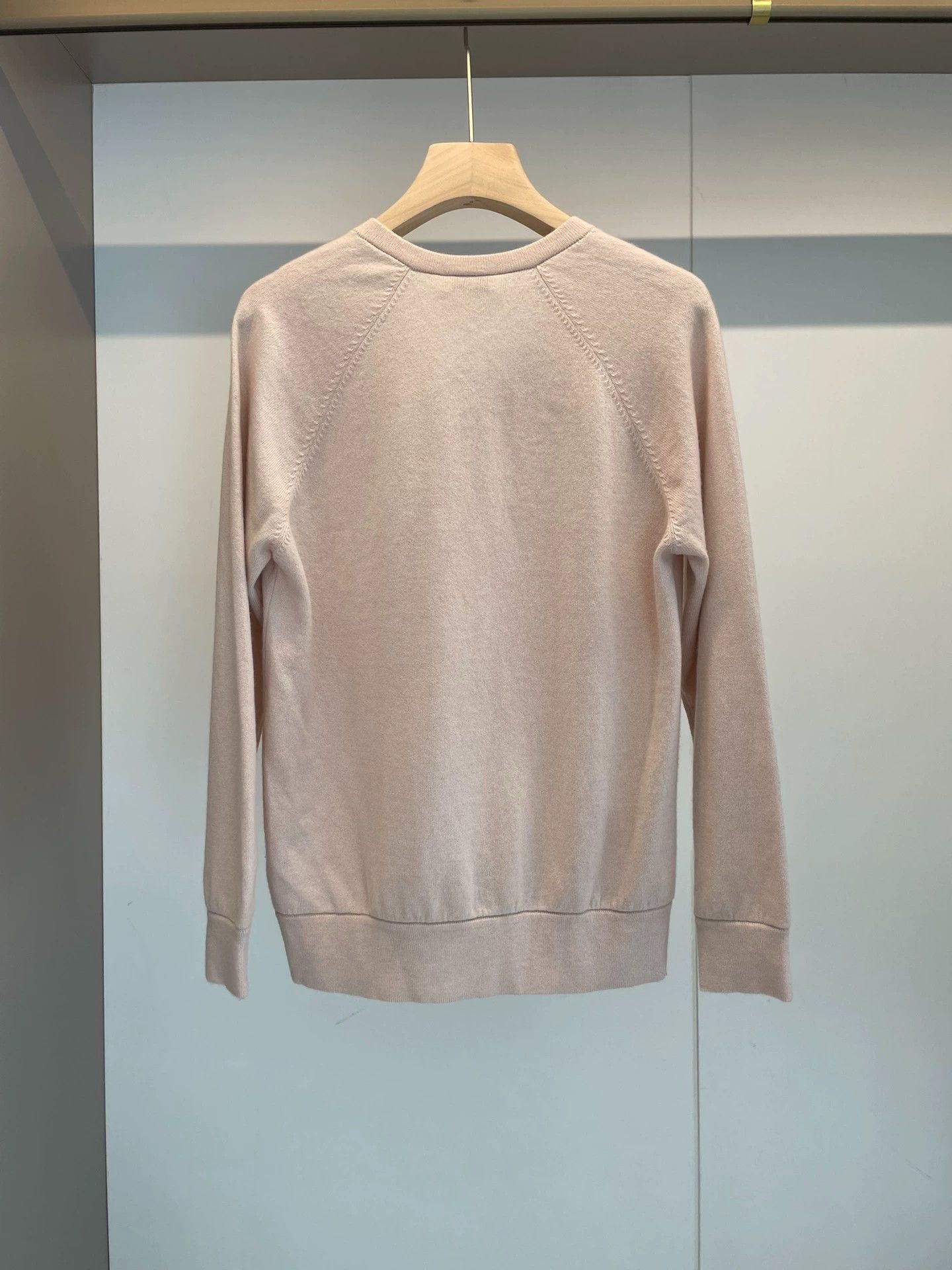 Brunello Cucinelli Brunello Cucinelli Pink Beaded Cashmere Sweater XS - dmc Size US XS / EU 42 / 0 - 2 Thumbnail
