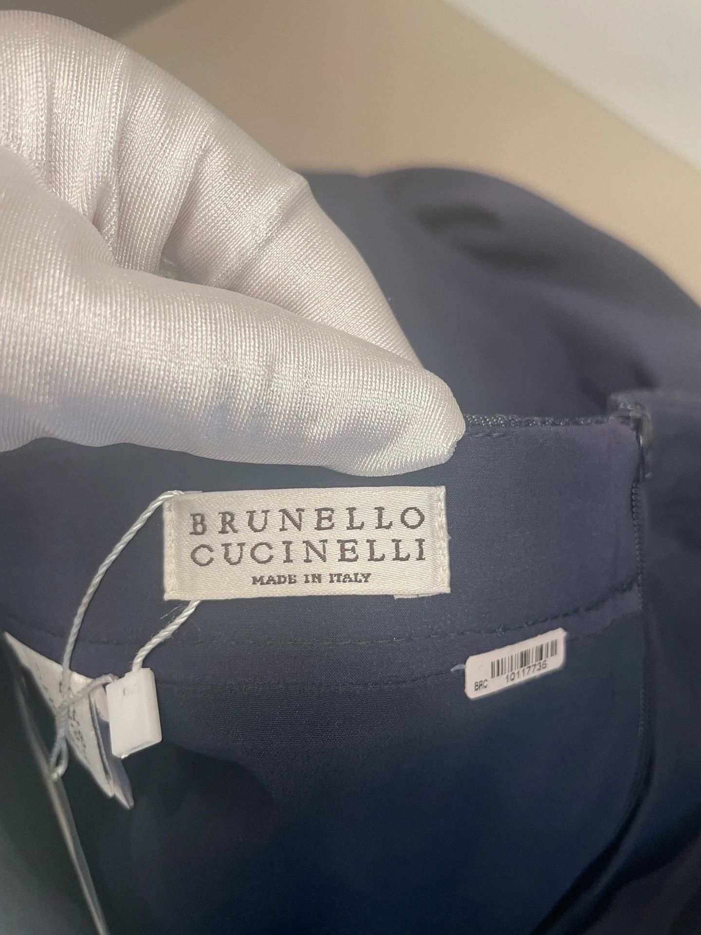Brunello Cucinelli Brunello Cucinelli Denim Silk Midi Skirt - dmc Size US 31 - 3 Thumbnail