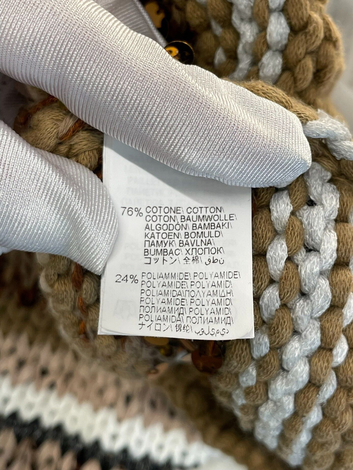 Brunello Cucinelli Brunello Cucinelli Sequin Cotton Sweater - dmc Size US XS / EU 42 / 0 - 3 Thumbnail