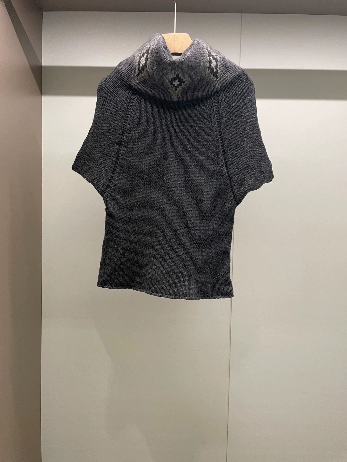 Brunello Cucinelli Brunello Cucinelli Wool Knit T-Shirt S - dmc Size US S / EU 44-46 / 1 - 2 Thumbnail
