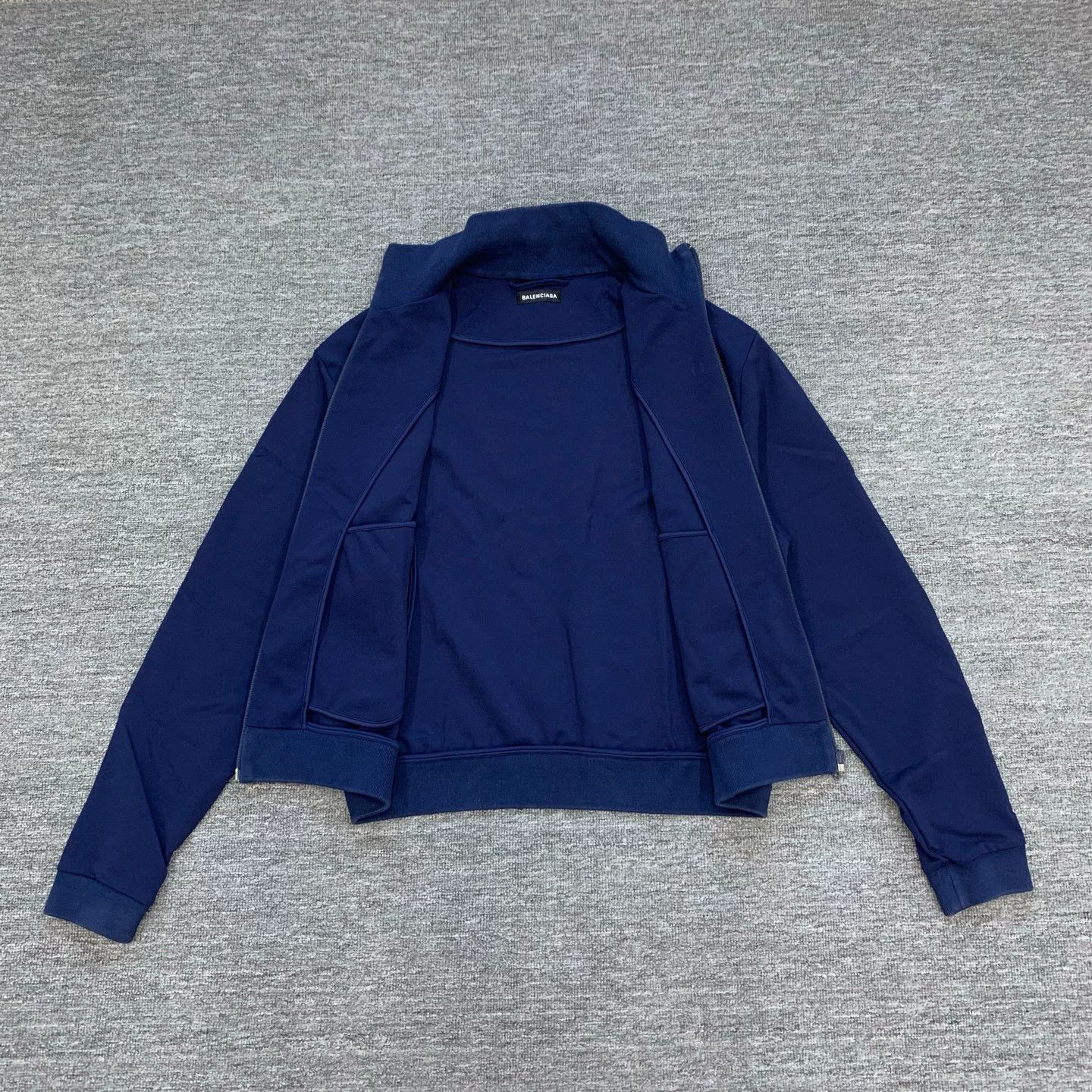 Balenciaga Balenciaga Blue Small Logo Jacket - dmc Size US L / EU 52-54 / 3 - 8 Thumbnail