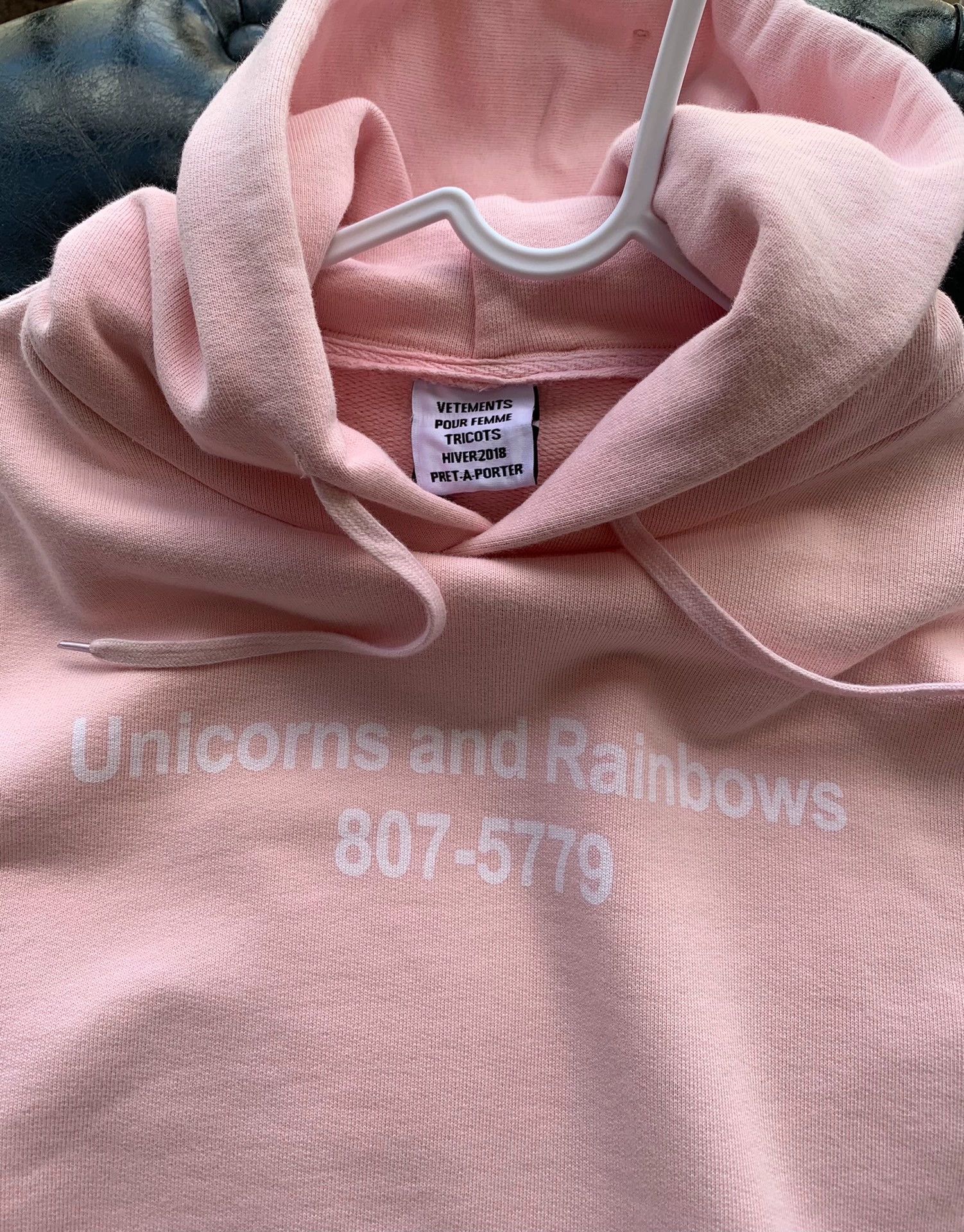 Vetements VETEMENTS Oversize Pink Unicorn Hoodie - dmc Size US S / EU 44-46 / 1 - 3 Thumbnail