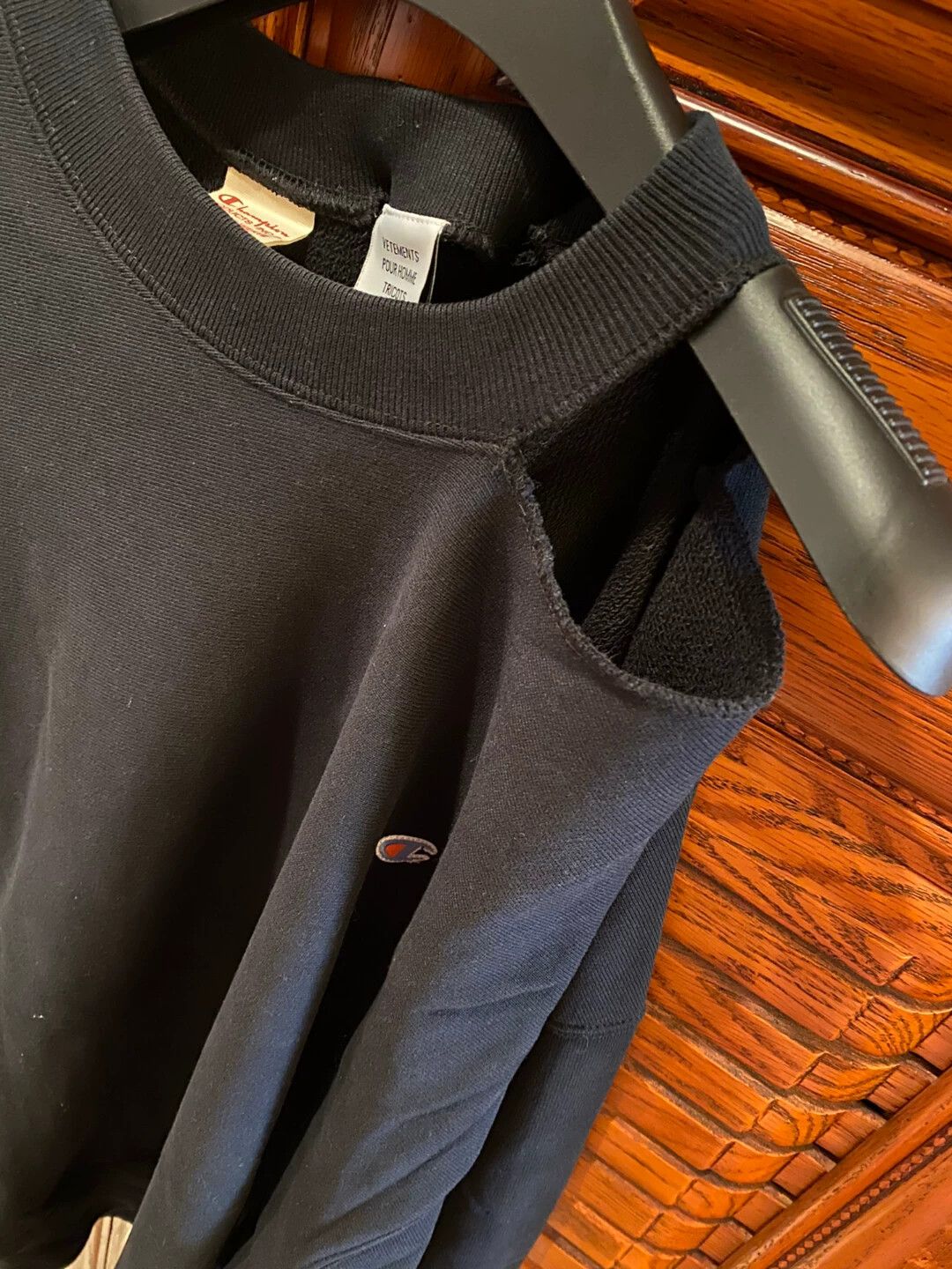 Vetements VETEMENTS Cold Shoulder Sweatshirt - dmc Size US L / EU 52-54 / 3 - 3 Thumbnail