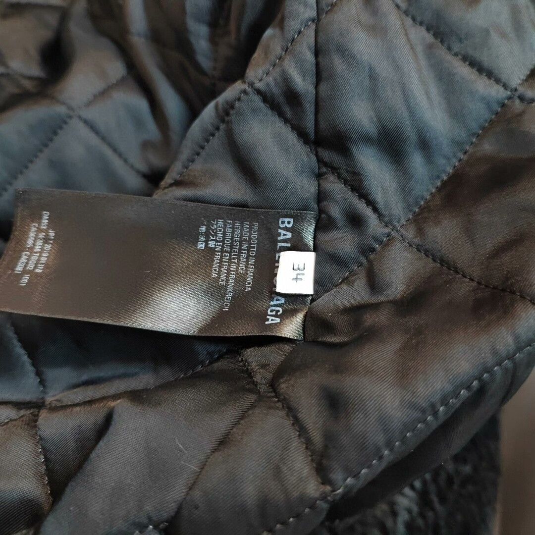 Balenciaga Balenciaga Black Coat Size 34 - dmc Size US XS / EU 42 / 0 - 5 Thumbnail