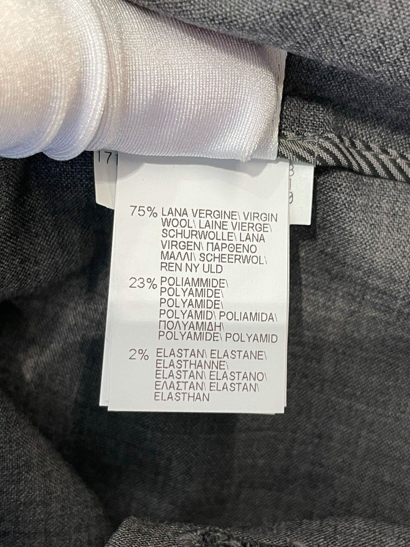 Brunello Cucinelli Brunello Cucinelli Gray Wool Casual Pants F38 - dmc Size US 38 / EU 54 - 5 Thumbnail