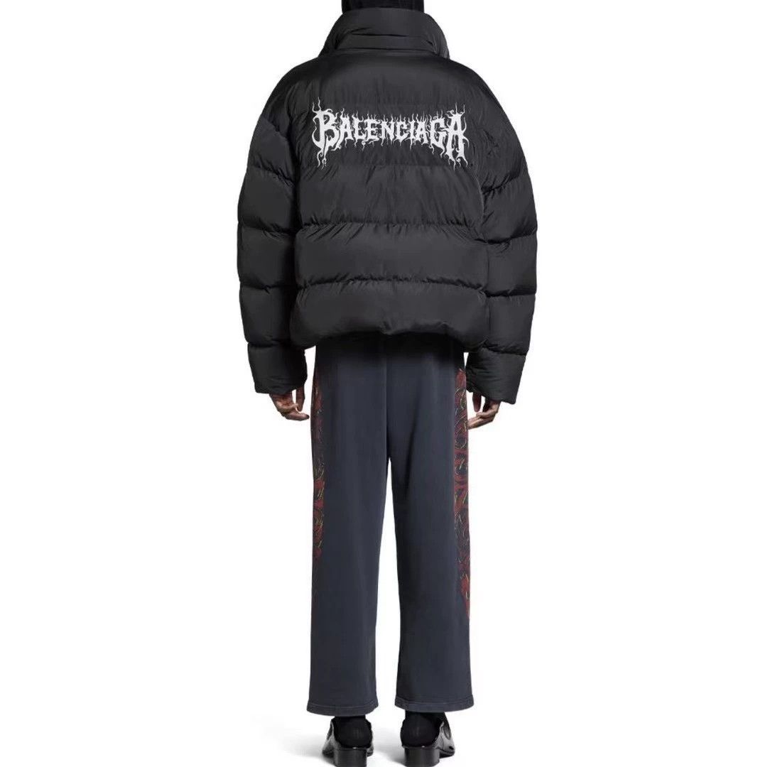 Balenciaga Balenciaga 24SS Limited Black Down Jacket - dmc Size US M / EU 48-50 / 2 - 8 Thumbnail