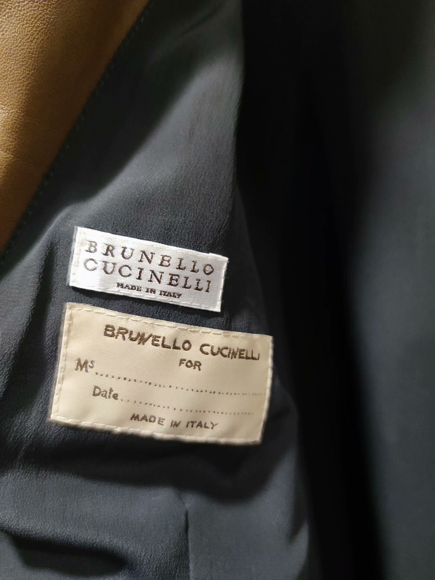 Brunello Cucinelli Brunello Cucinelli Beaded Leather Jacket - dmc Size US L / EU 52-54 / 3 - 5 Thumbnail