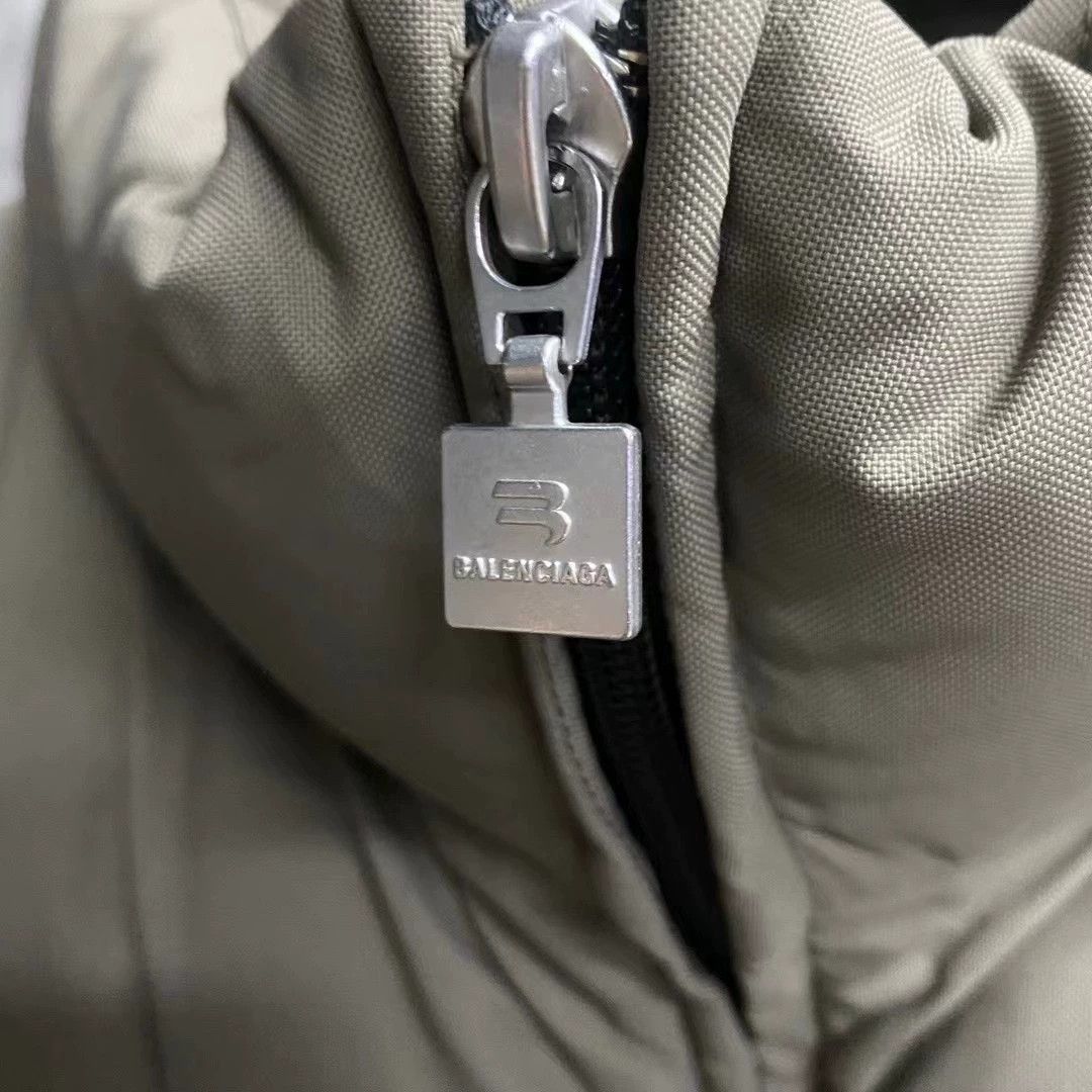 Balenciaga Balenciaga 23 Brown Double Logo Down Jacket - dmc Size US XS / EU 42 / 0 - 3 Thumbnail
