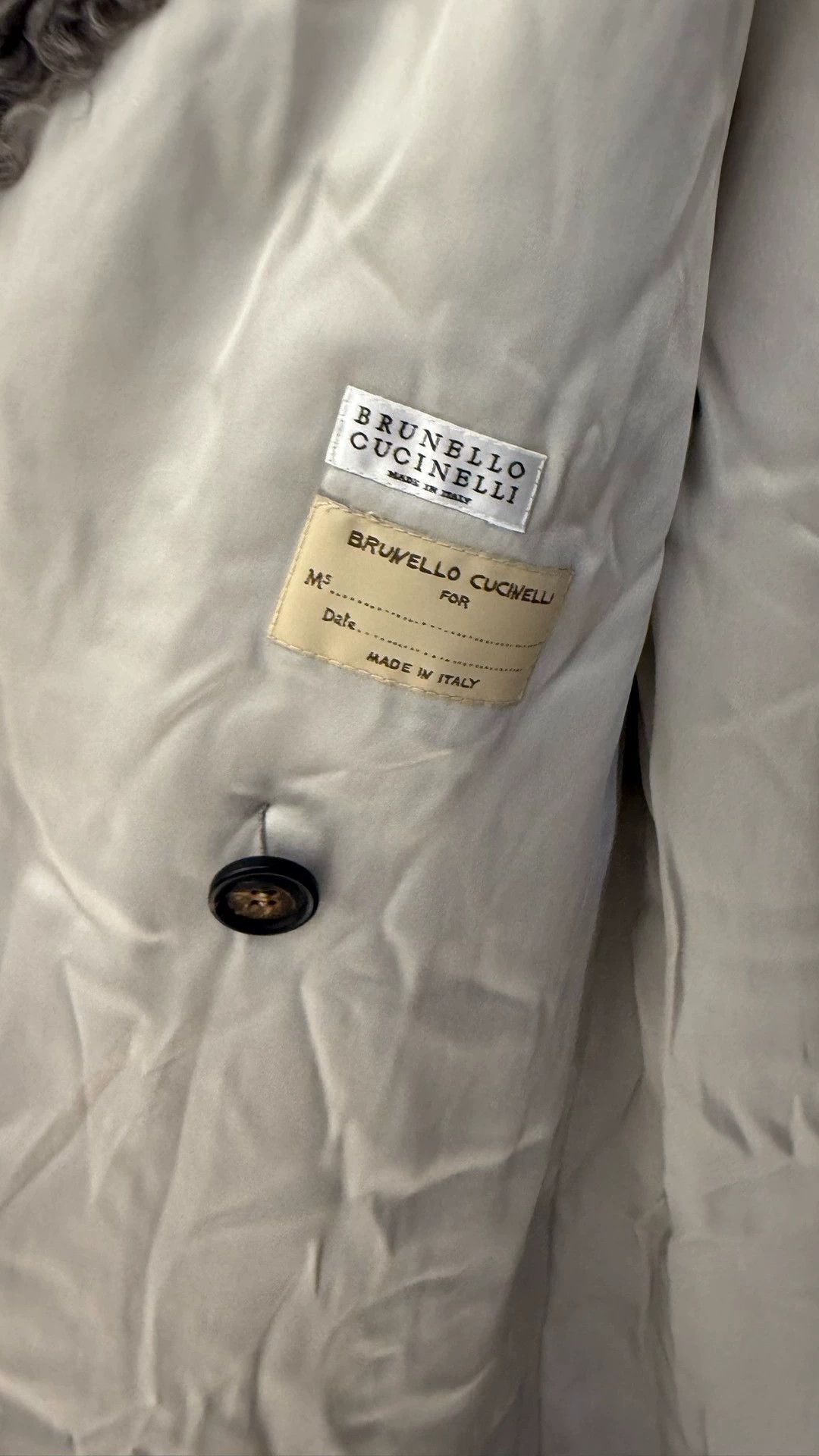 Brunello Cucinelli Brunello Cucinelli Mohair Wool Coat - dmc Size US M / EU 48-50 / 2 - 5 Thumbnail