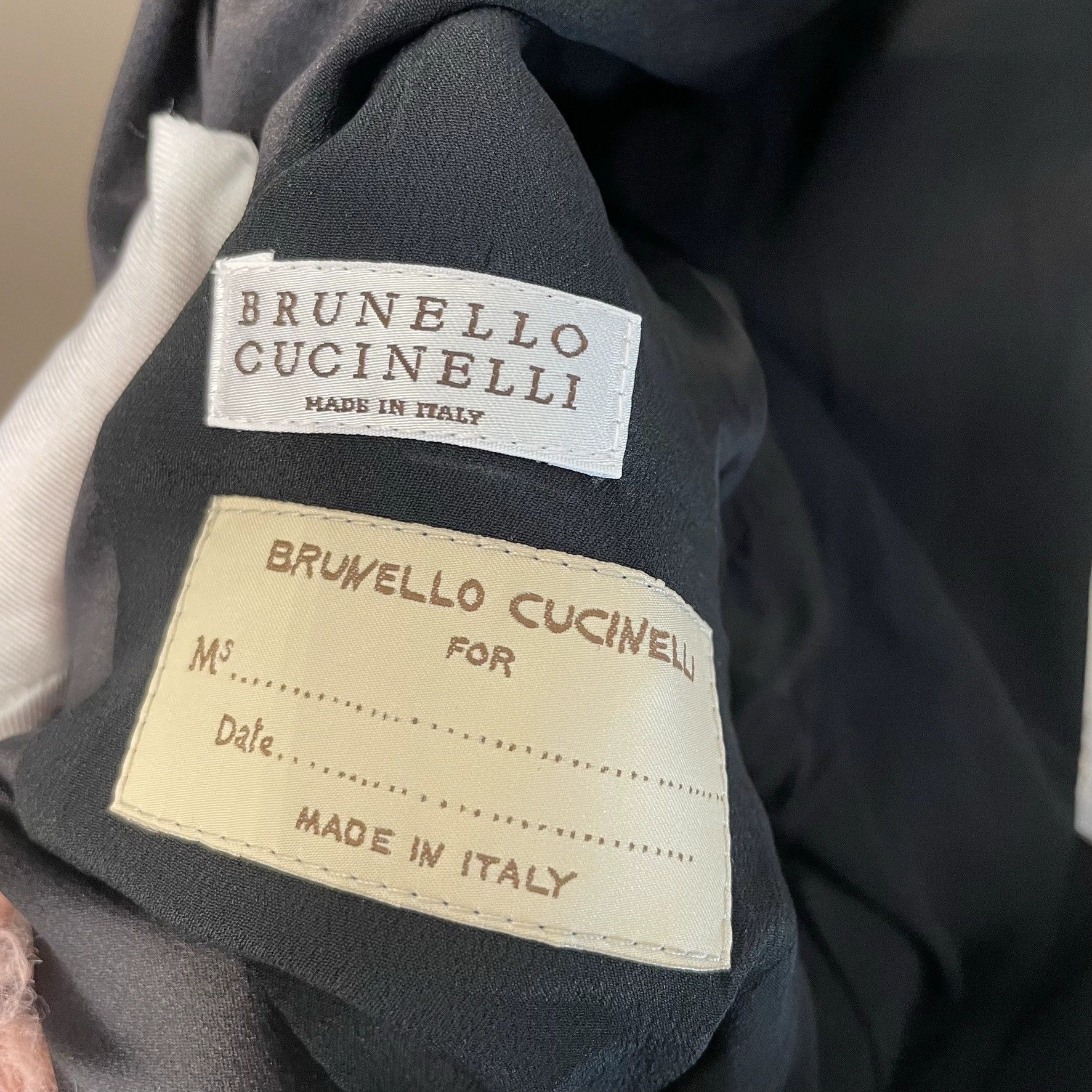 Brunello Cucinelli Brunello Cucinelli Beaded Wool Blazer - dmc Size US XS / EU 42 / 0 - 3 Thumbnail