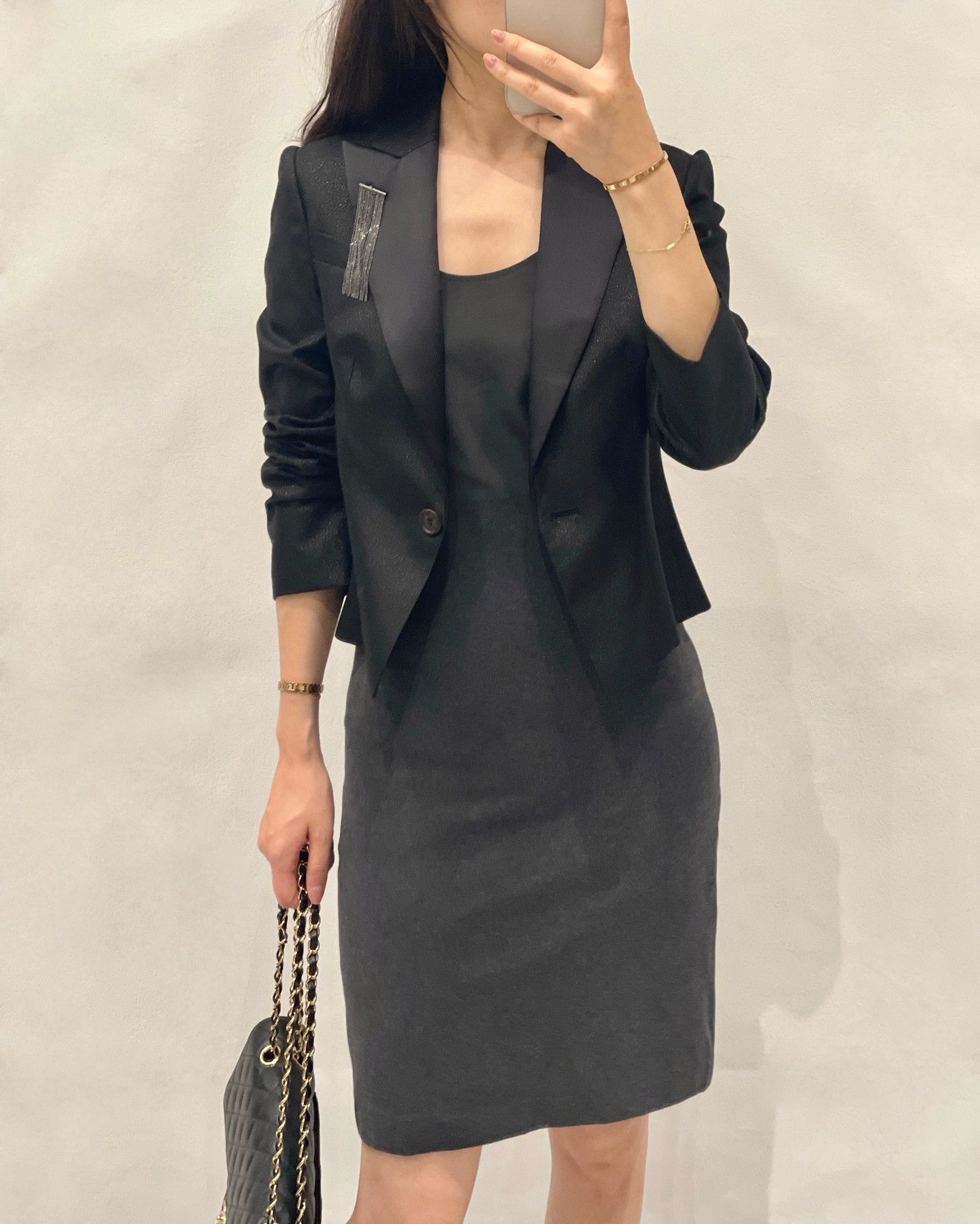 Brunello Cucinelli Brunello Cucinelli Beaded Wool Blazer - dmc Size US XS / EU 42 / 0 - 9 Thumbnail