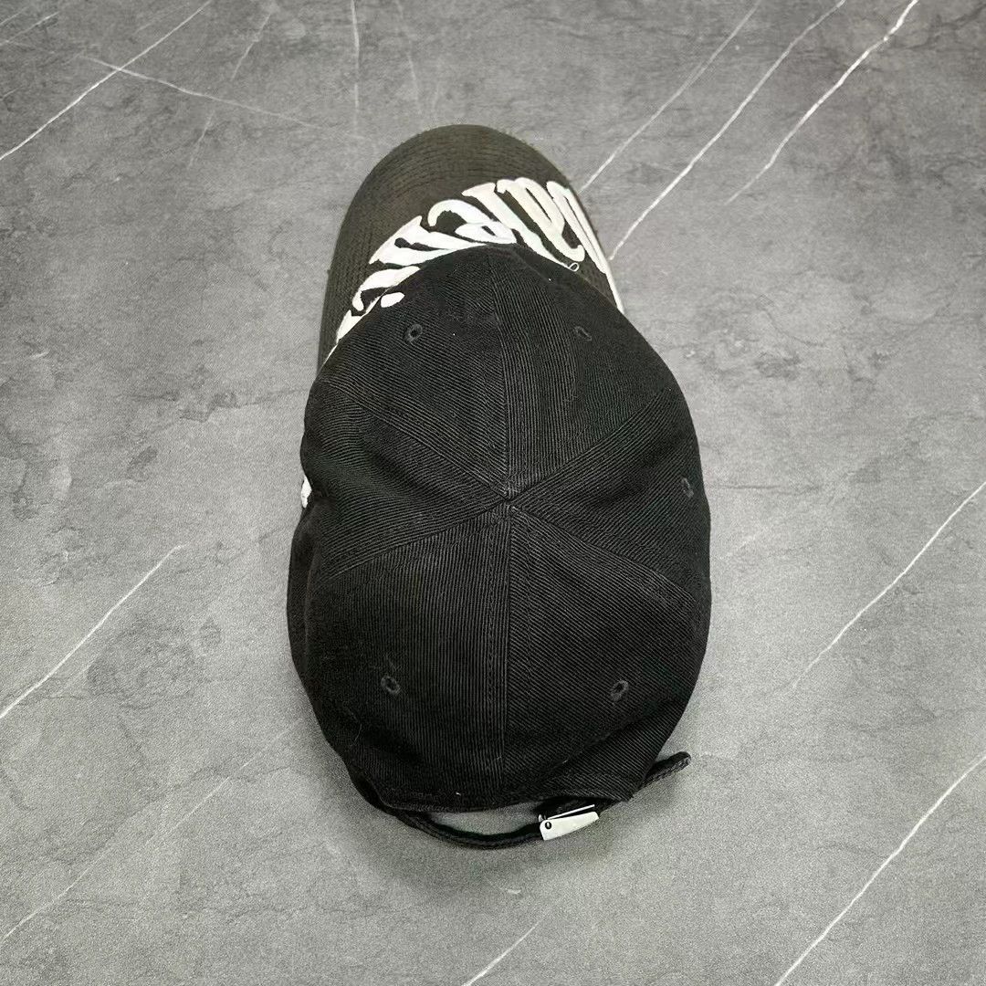 Balenciaga Balenciaga Distressed Logo Baseball Cap - dmc Size ONE SIZE - 2 Thumbnail