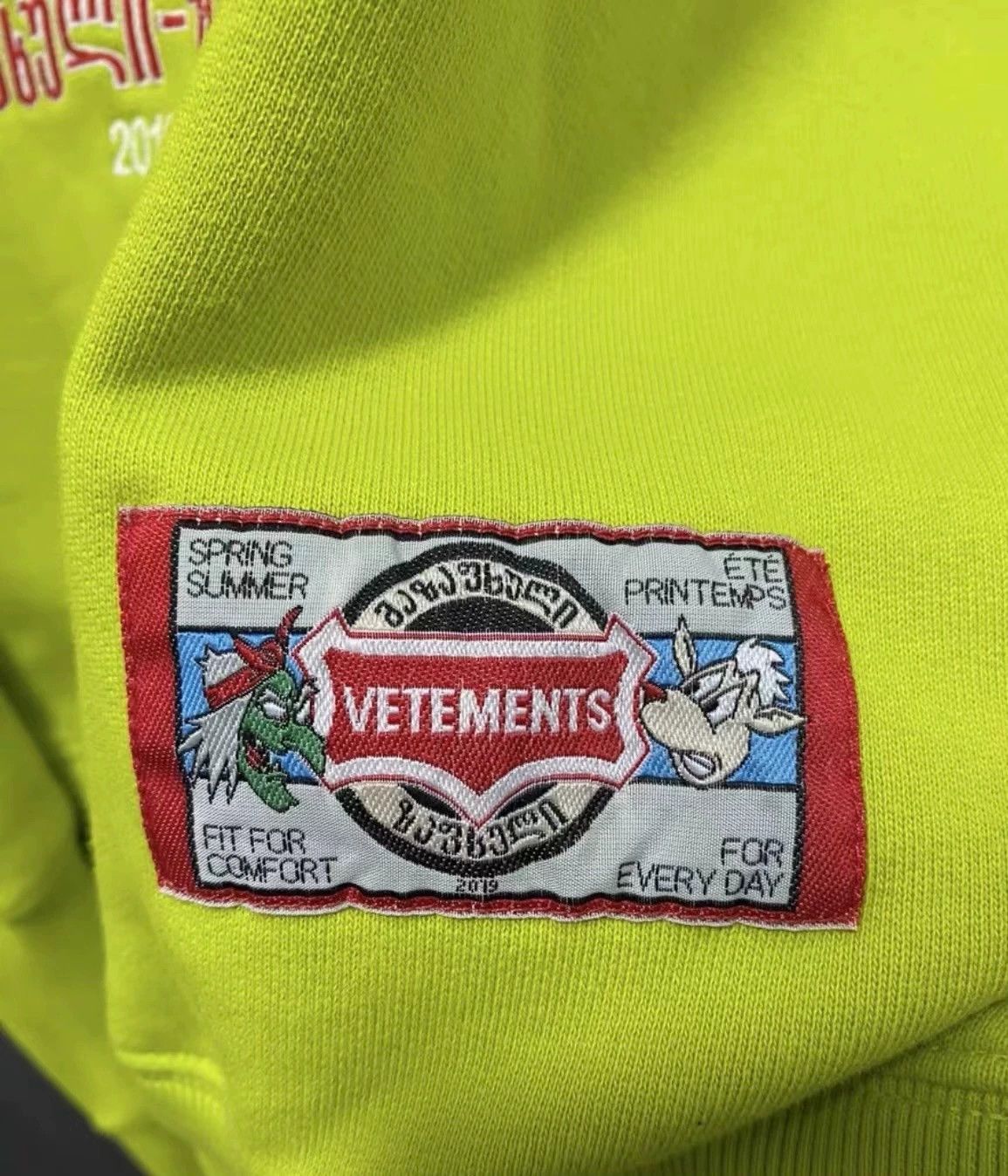Vetements Vetements 19ss Animal Print Hoodie S - dmc Size US S / EU 44-46 / 1 - 6 Thumbnail