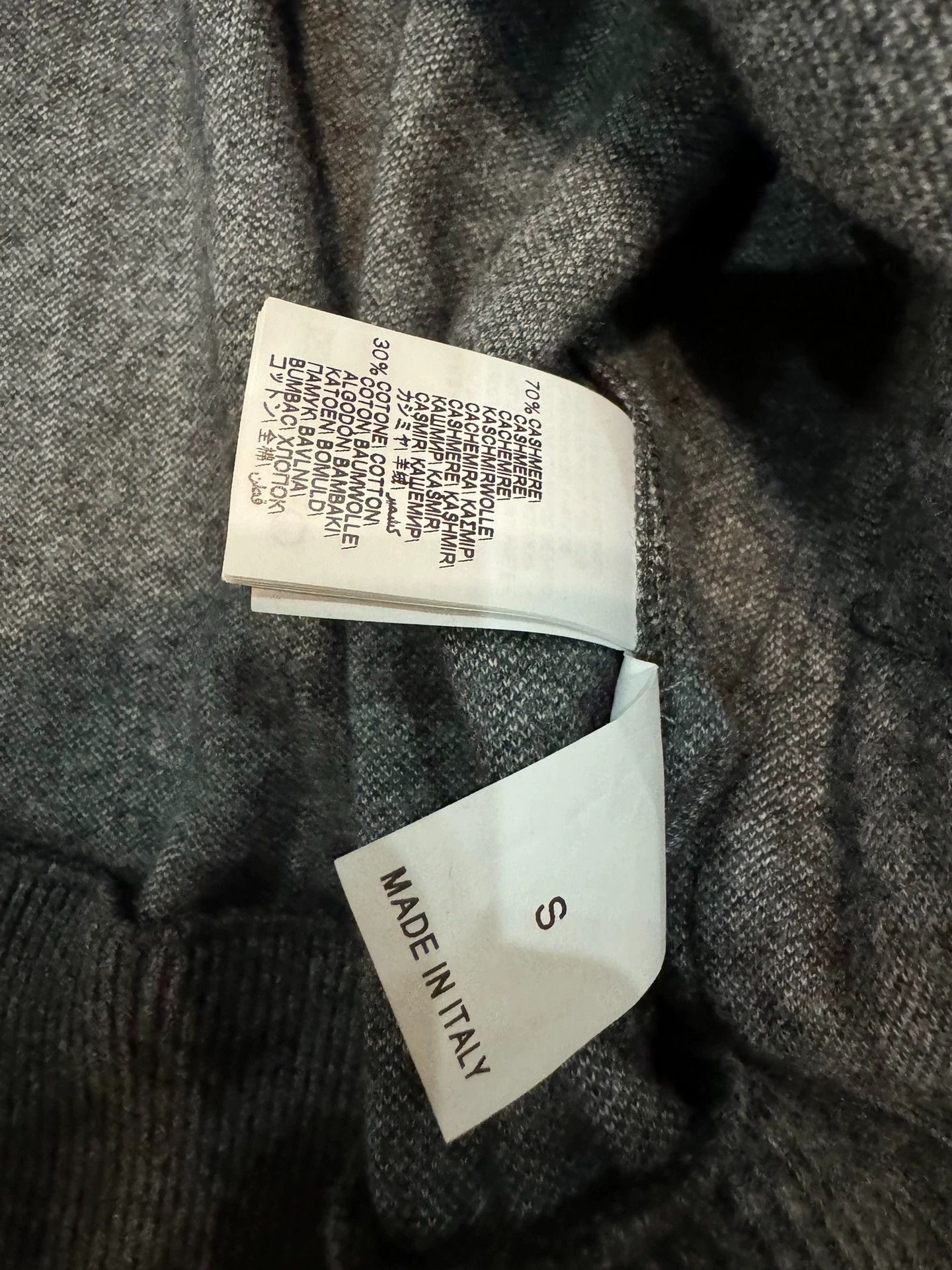 Brunello Cucinelli Brunello Cucinelli Men's Gray Striped Bomber Jacket - dmc Size US S / EU 44-46 / 1 - 5 Thumbnail