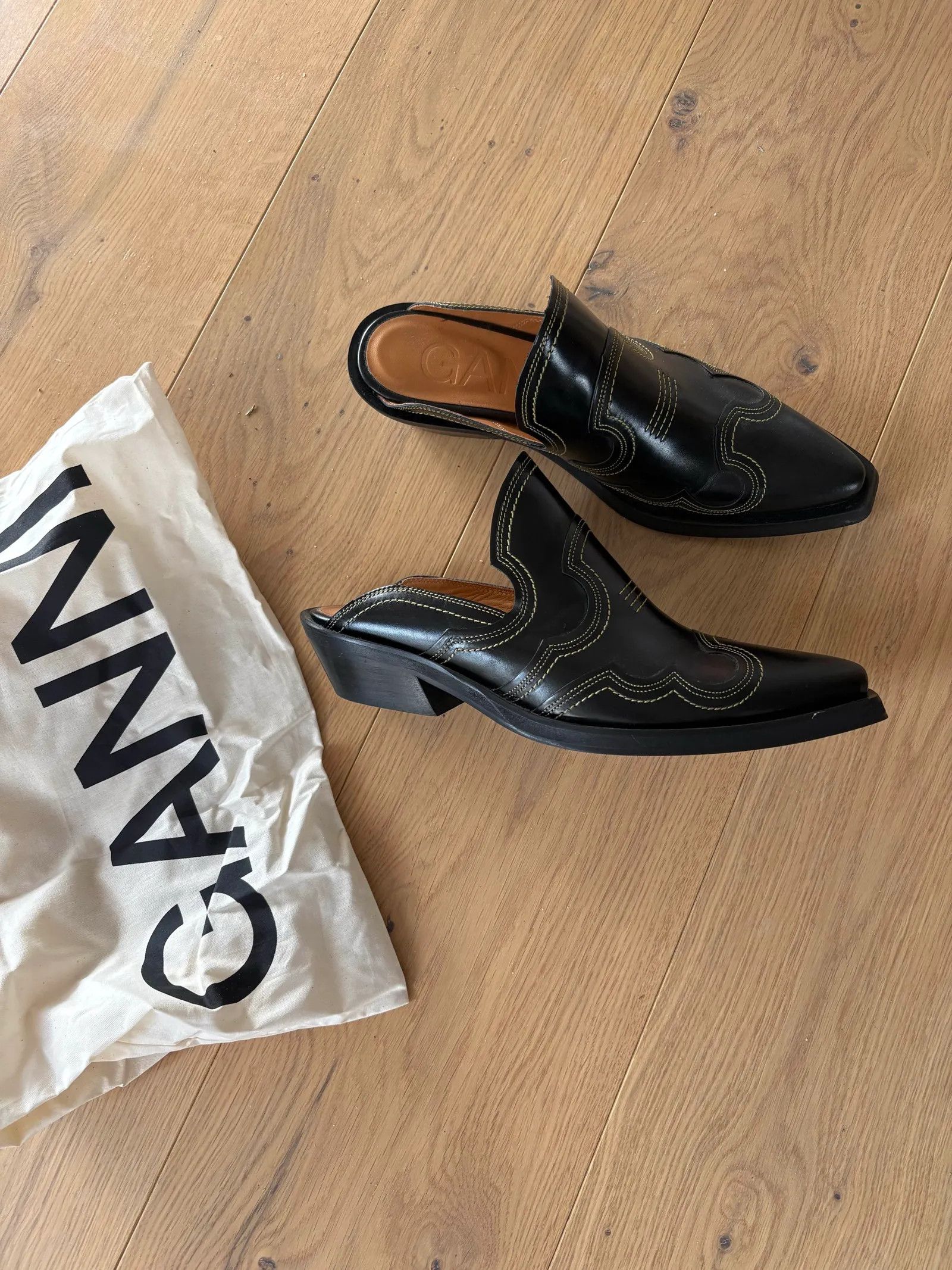 Ganni Ganni Loafers Size US 11 / IT 41 - 3 Thumbnail