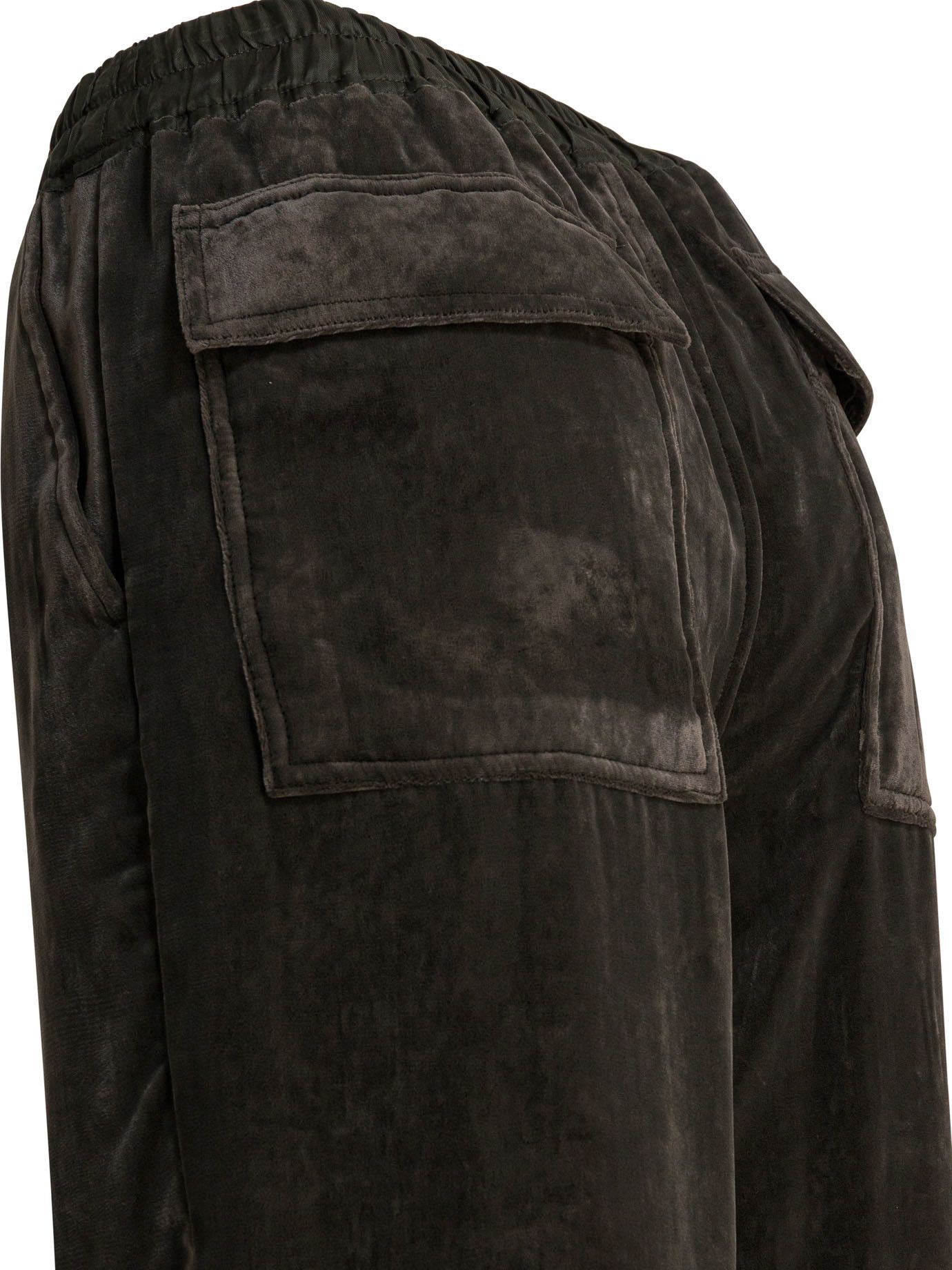 Rick Owens Rick Owens Velvet Wide-Leg Pants tag size 38 Women - USA Duties Paid Size 26" / US 2 / IT 38 - 4 Thumbnail