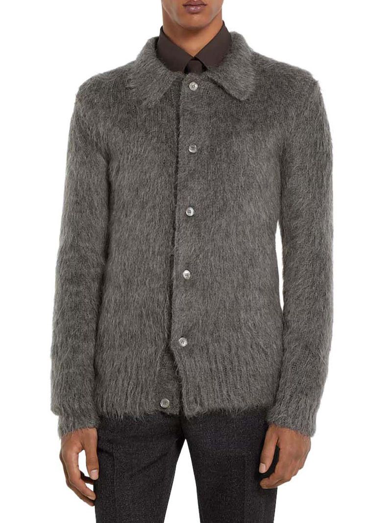 Gucci BRUSHED MOHAIR WOOL CARDIGAN Size US S / EU 44-46 / 1 - 3 Thumbnail