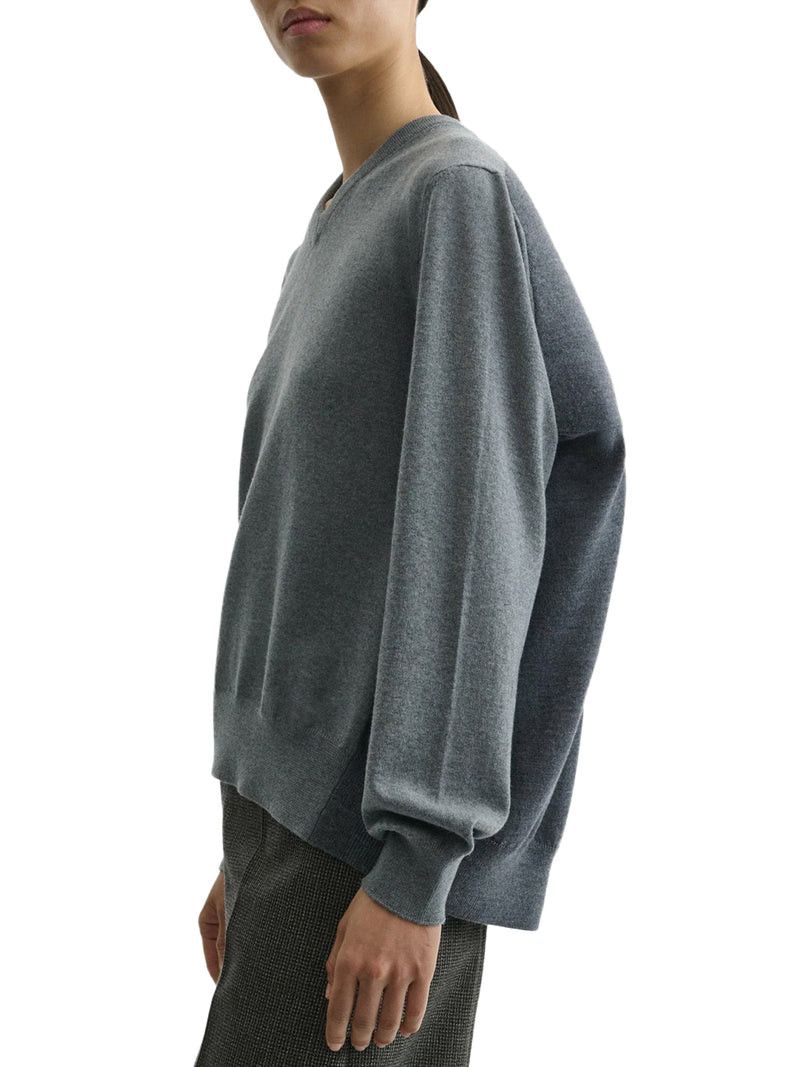 Phoebe Philo V-NECK BACK WOOL SWEATER Size M / US 6-8 / IT 42-44 - 5 Thumbnail