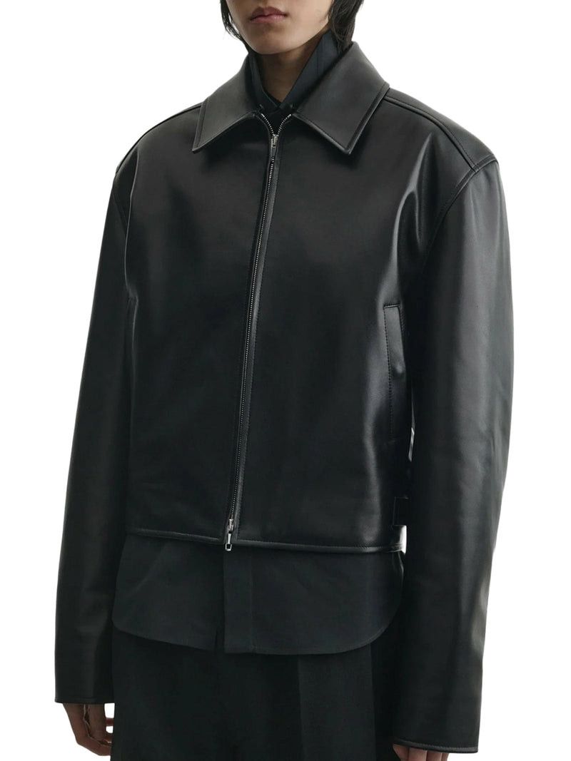 Phoebe Philo SHORT LEATHER AVIATOR JACKET Size M / US 6-8 / IT 42-44 - 5 Thumbnail