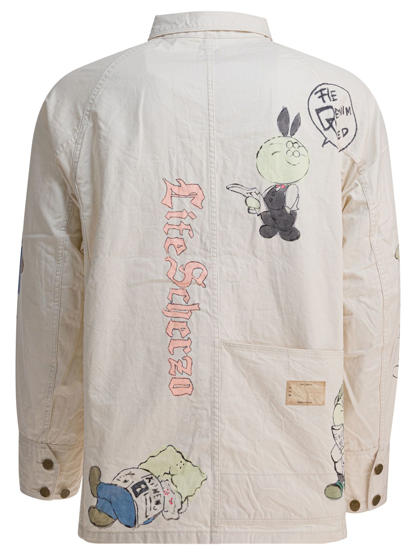 Kapital Kapital Memorial Paint Overshirt Jacket tag size 5 Men - USA Duties Paid Size US XXL / EU 58 / 5 - 2 Thumbnail