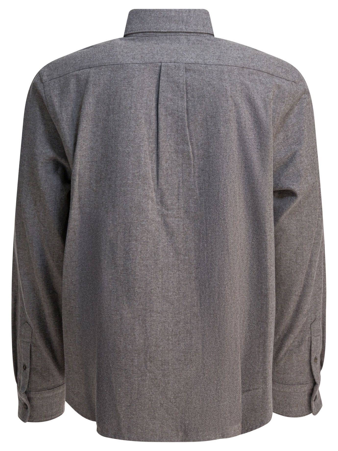 Vince Vince Herringbone Shirt tag size M Men - USA Duties Paid Size US M / EU 48-50 / 2 - 2 Thumbnail