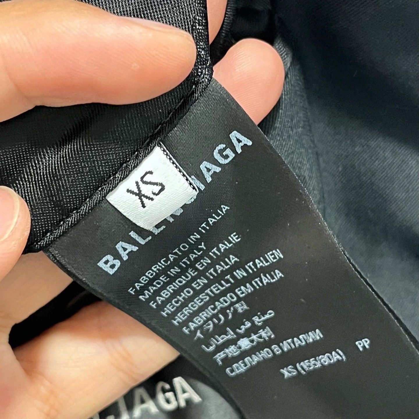 Balenciaga Balenciaga Black Functional Zip Jacket XS - dmc Size US XS / EU 42 / 0 - 6 Thumbnail
