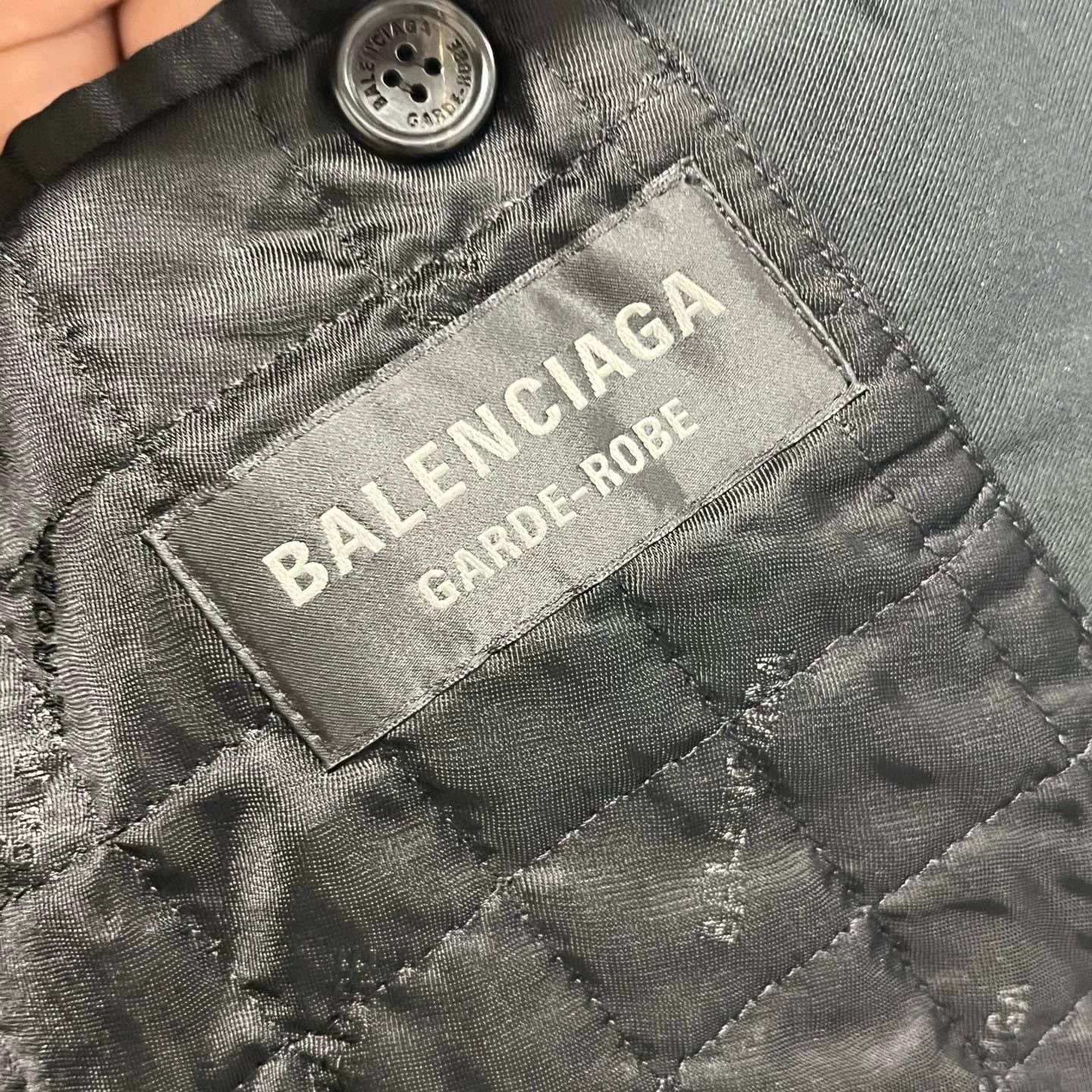 Balenciaga Balenciaga Black Functional Zip Jacket XS - dmc Size US XS / EU 42 / 0 - 5 Thumbnail