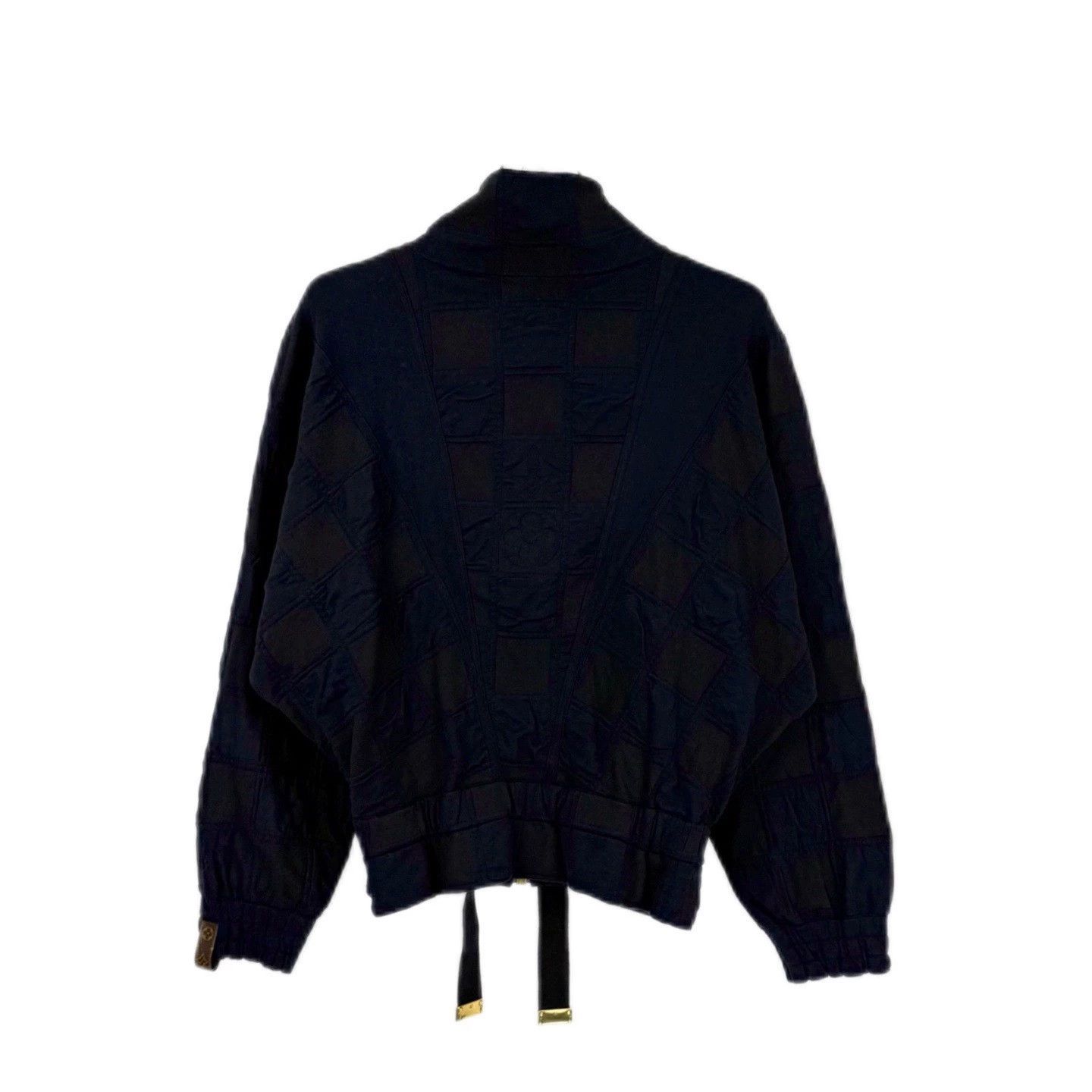 Louis Vuitton LV Blue Monogram Silk Cotton Jacket - dmc Size US L / EU 52-54 / 3 - 2 Thumbnail