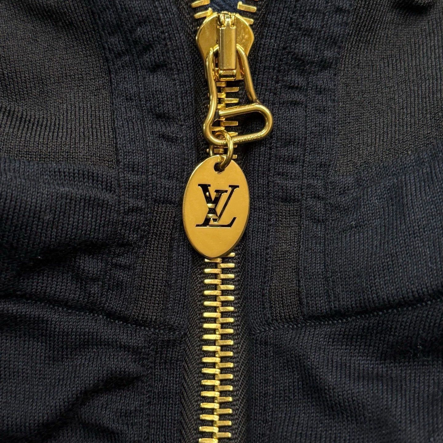 Louis Vuitton LV Blue Monogram Silk Cotton Jacket - dmc Size US L / EU 52-54 / 3 - 8 Thumbnail