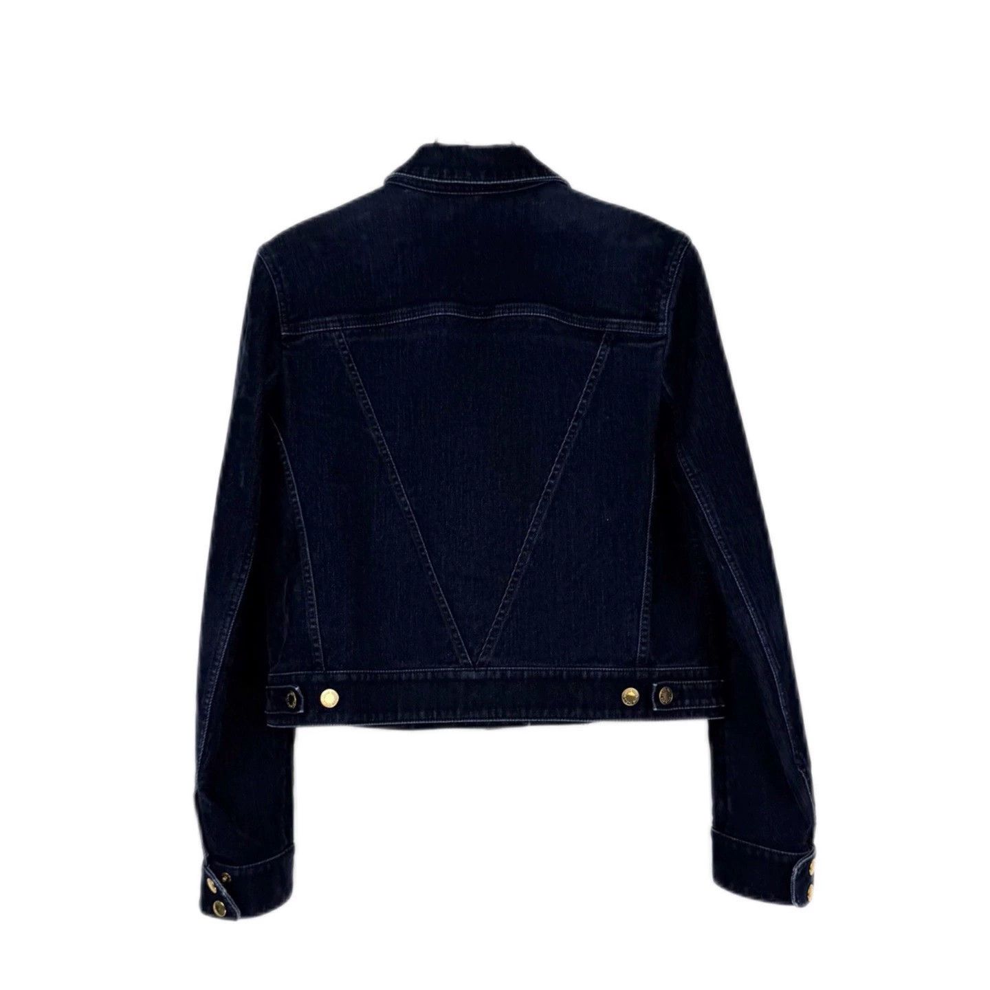 Louis Vuitton LV Washed Blue Denim Jacket Gold Button - dmc Size US XL / EU 56 / 4 - 2 Thumbnail