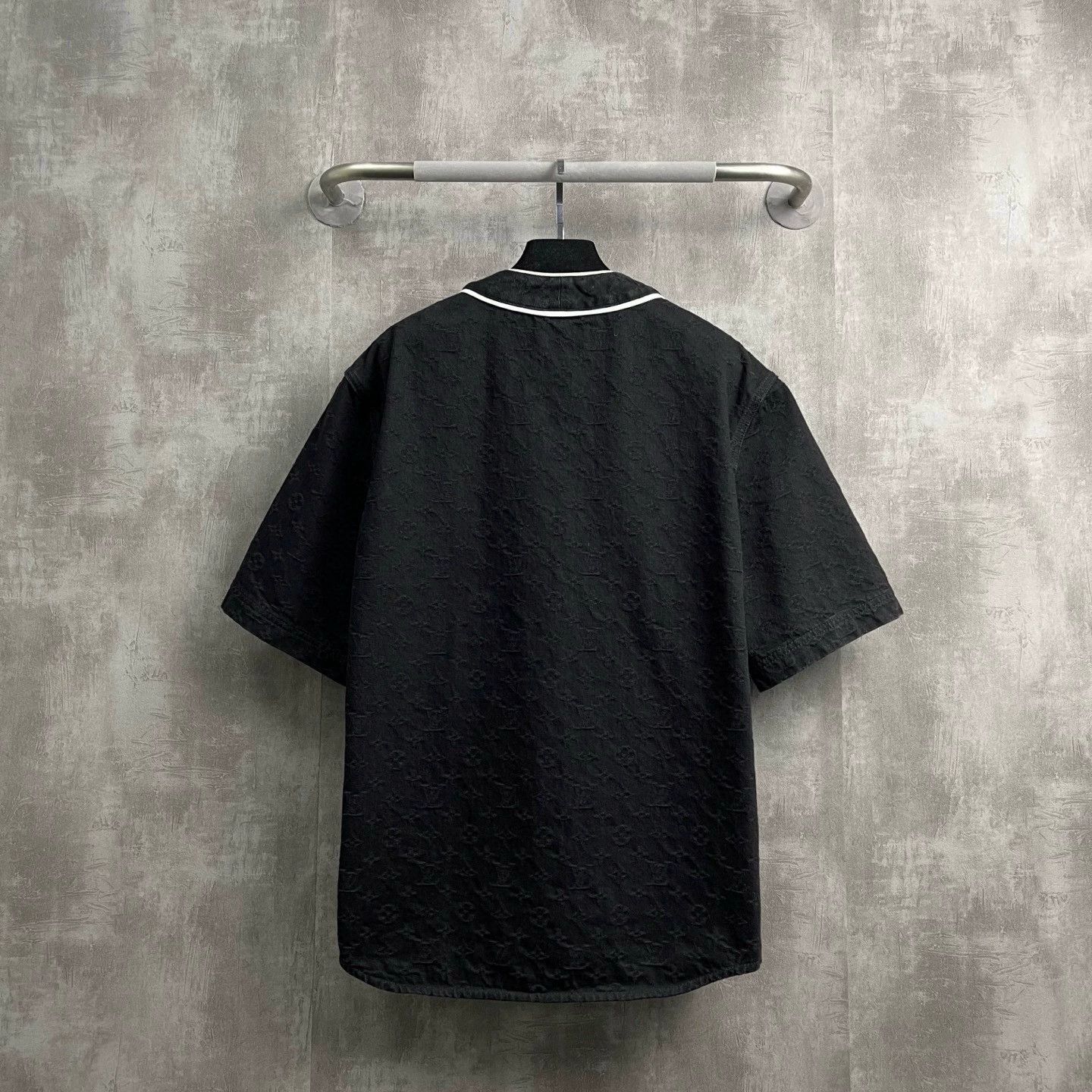 Louis Vuitton Louis Vuitton Black Denim Short Sleeve Shirt - dmc Size US S / EU 44-46 / 1 - 3 Thumbnail