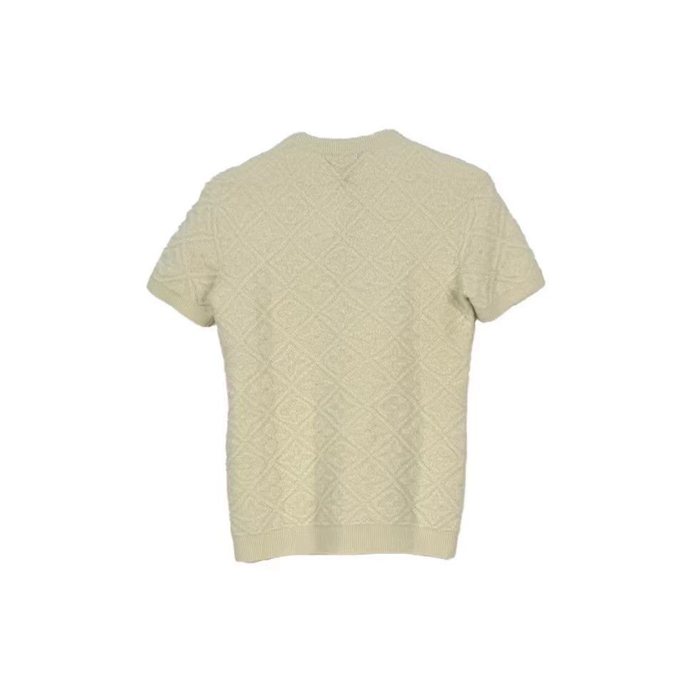 Louis Vuitton Louis Vuitton White Logo Wool Sweater - dmc Size US S / EU 44-46 / 1 - 2 Thumbnail